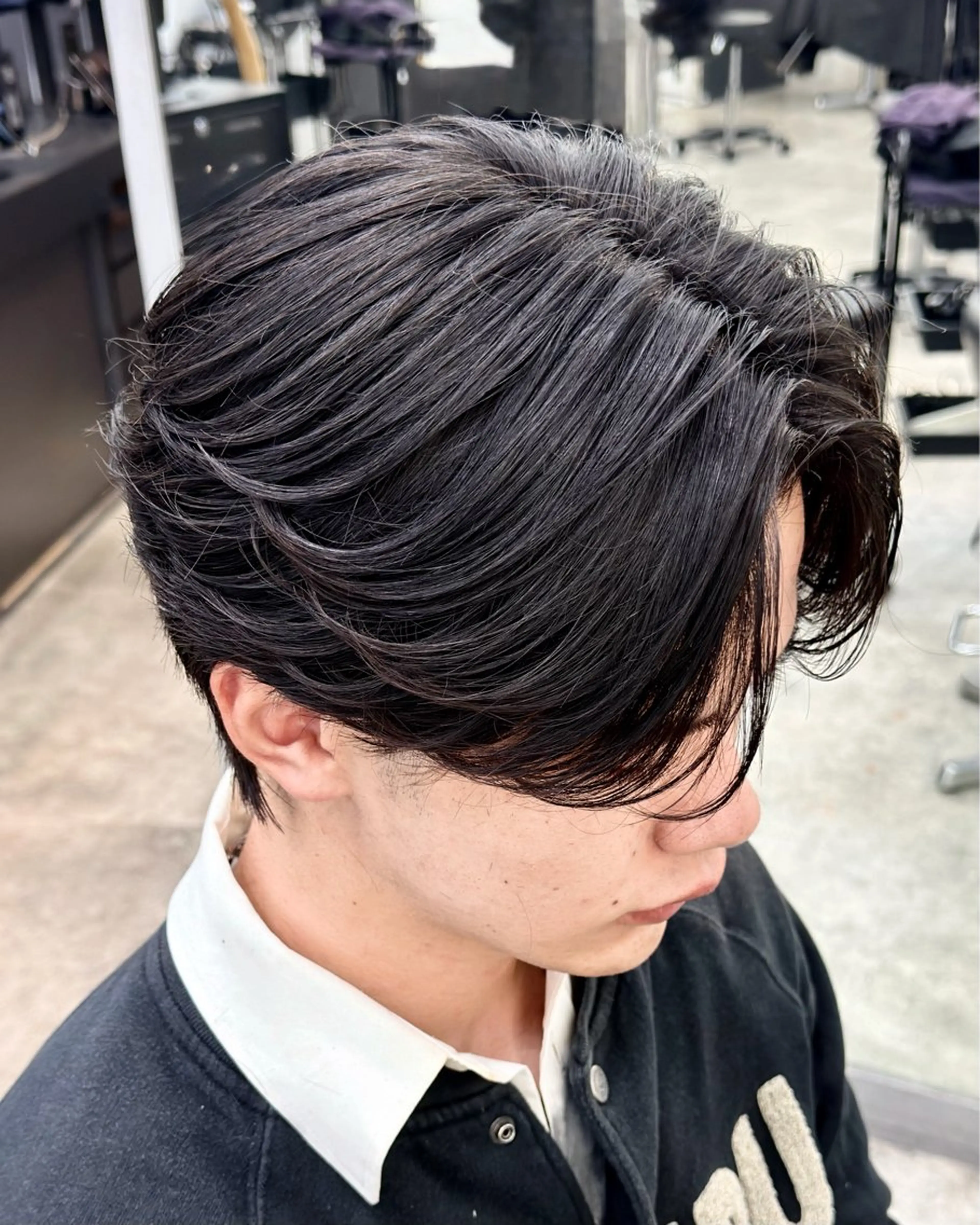 ショート パーマ メンズ カルマパーマ メンズパーマ 縮毛矯正 カット パーマ メンズカラー、パーマ /KANTAのヘアスタイル