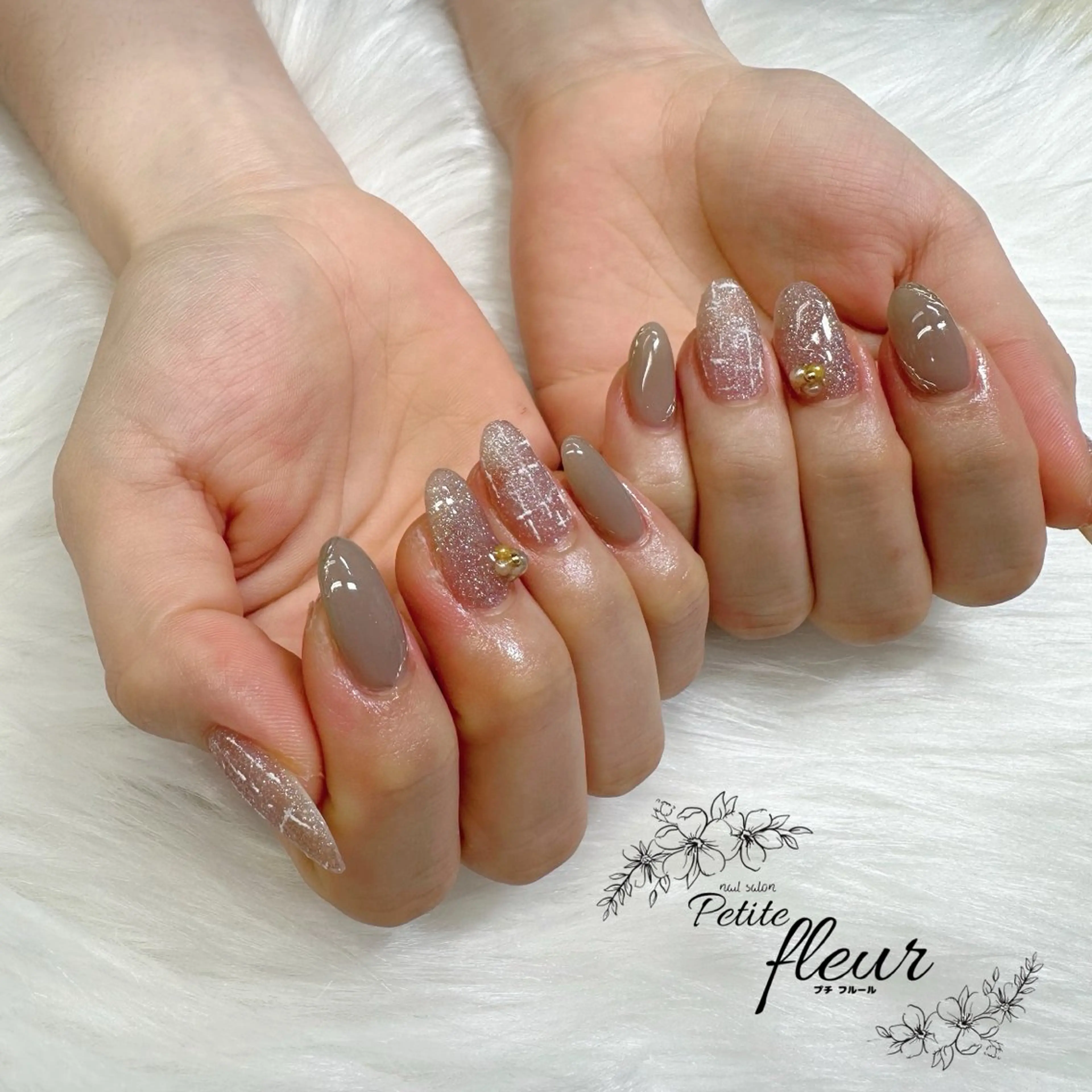 ネイル ❁⃘*。Petite fleur❁⃘*りさのネイルデザイン