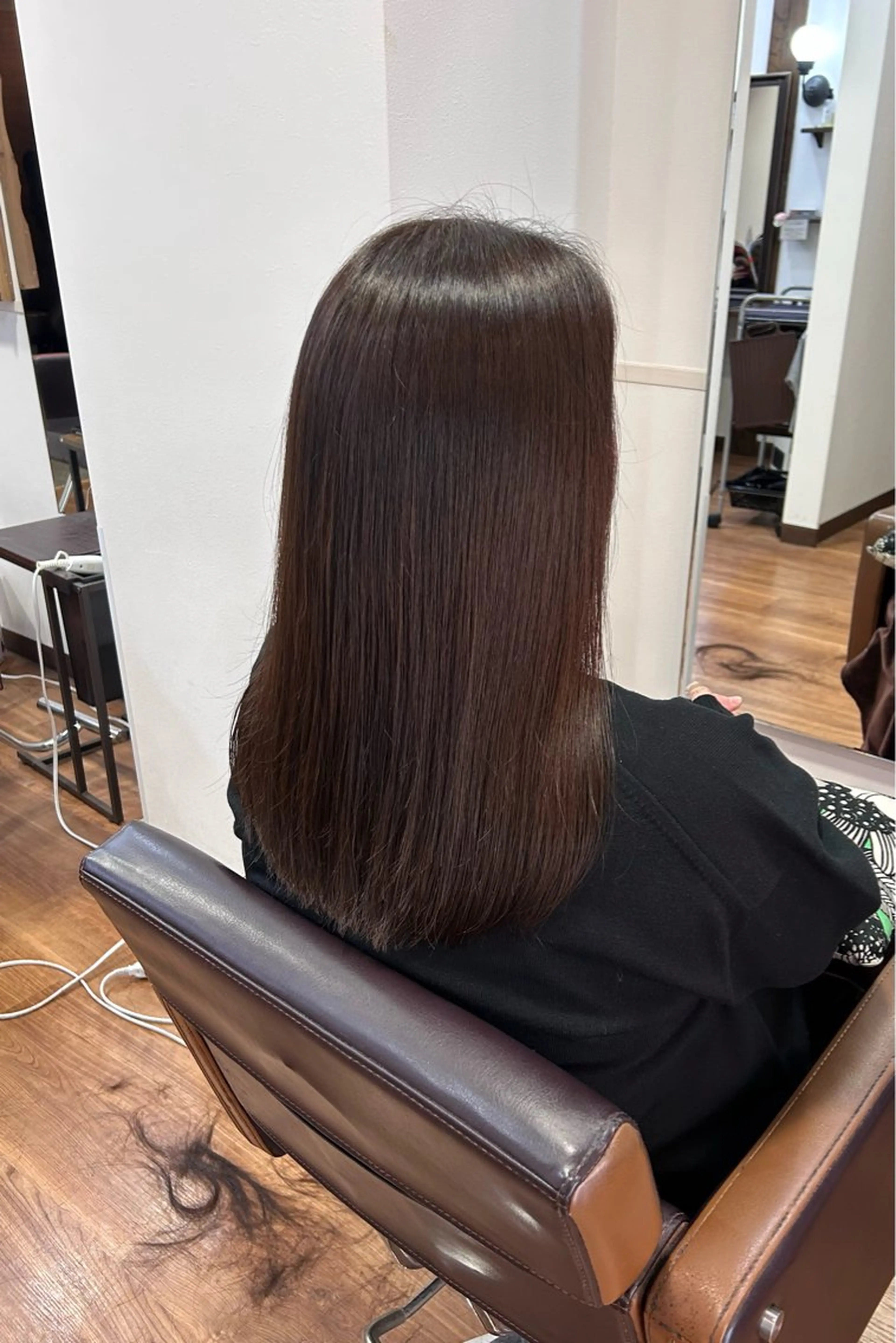 ミディアム 原田 歩実のヘアスタイル