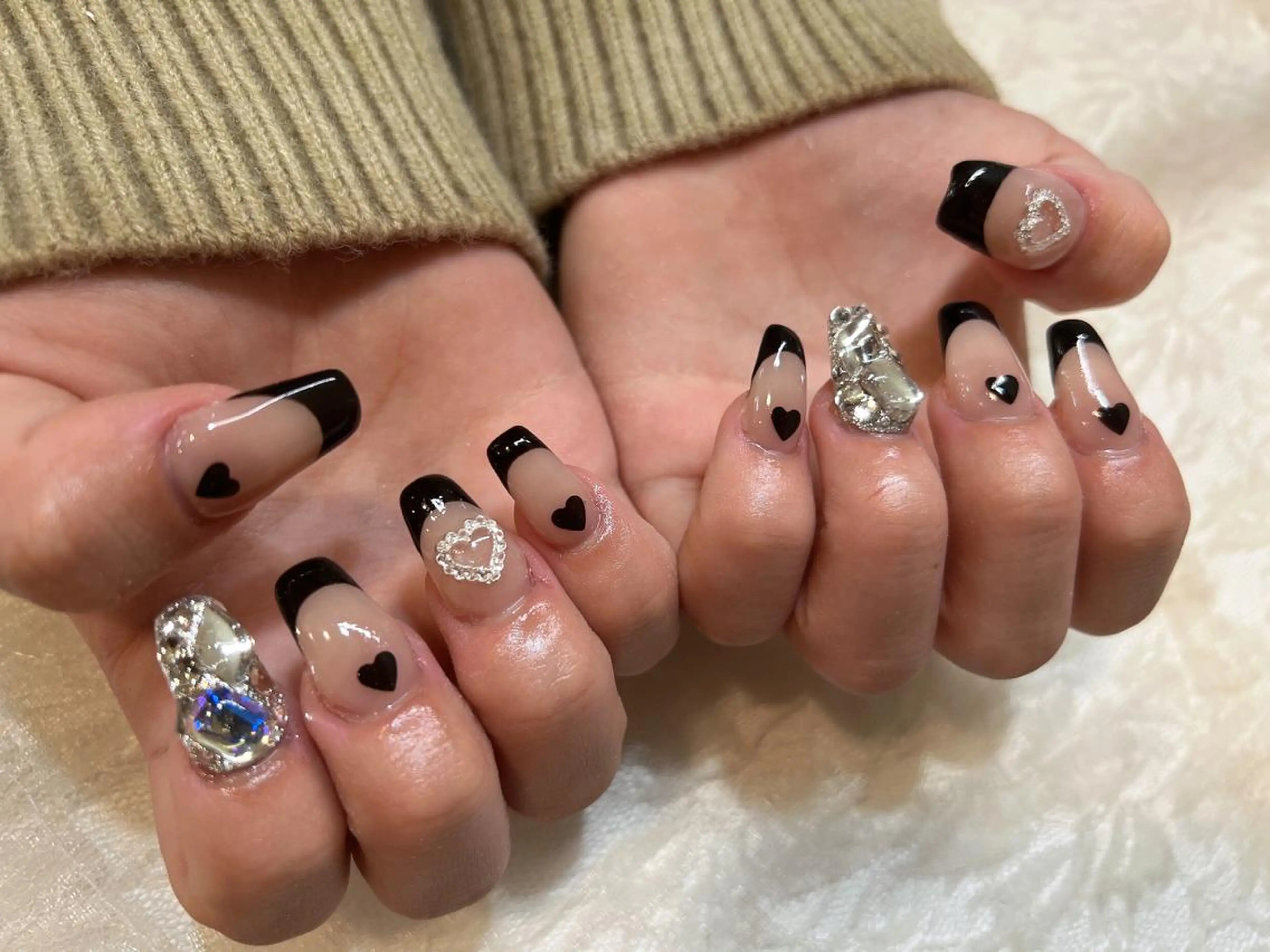 ネイル ハート nailist yuiのネイルデザイン