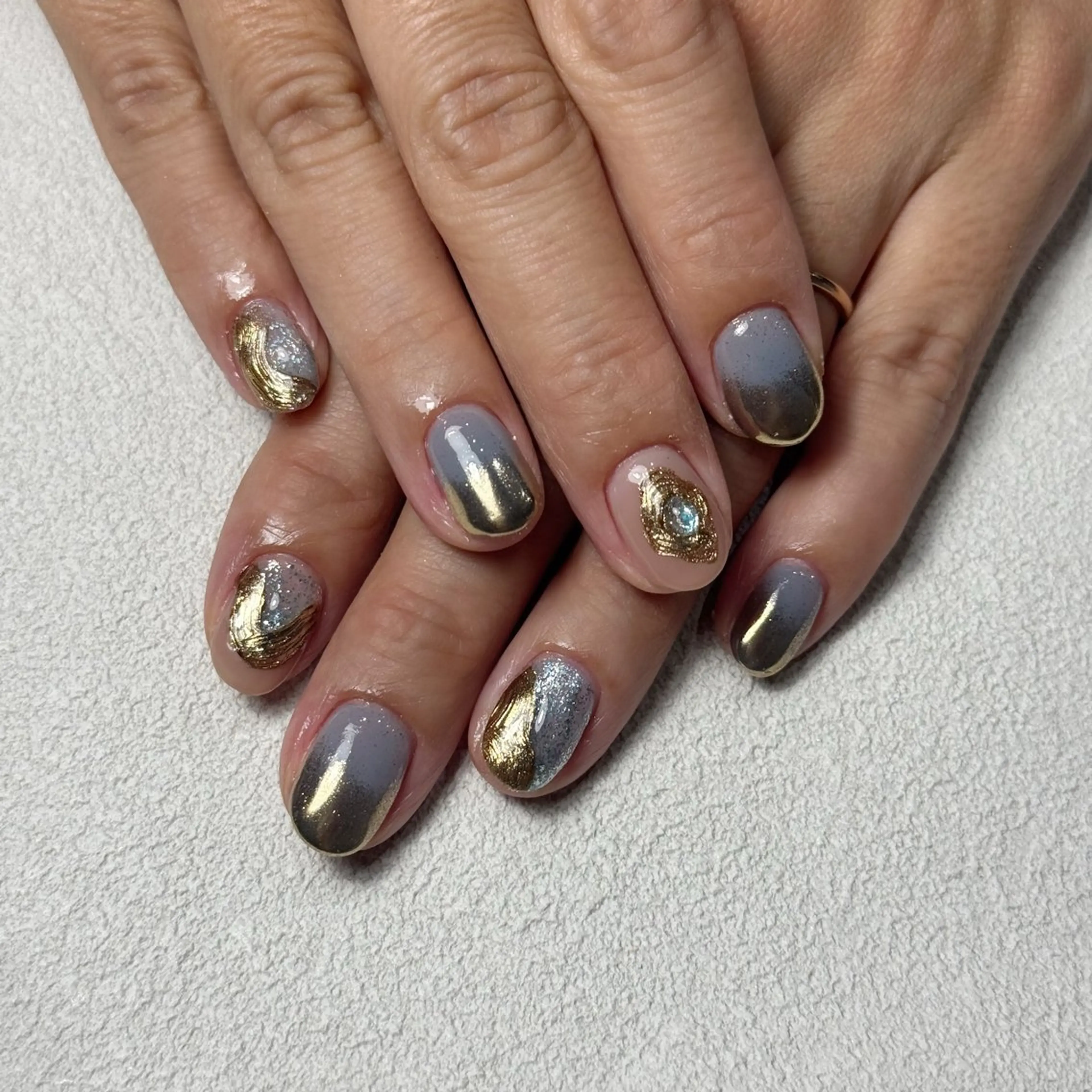 ネイル 手描きアート🎨 tama|竹ノ塚のネイルデザイン