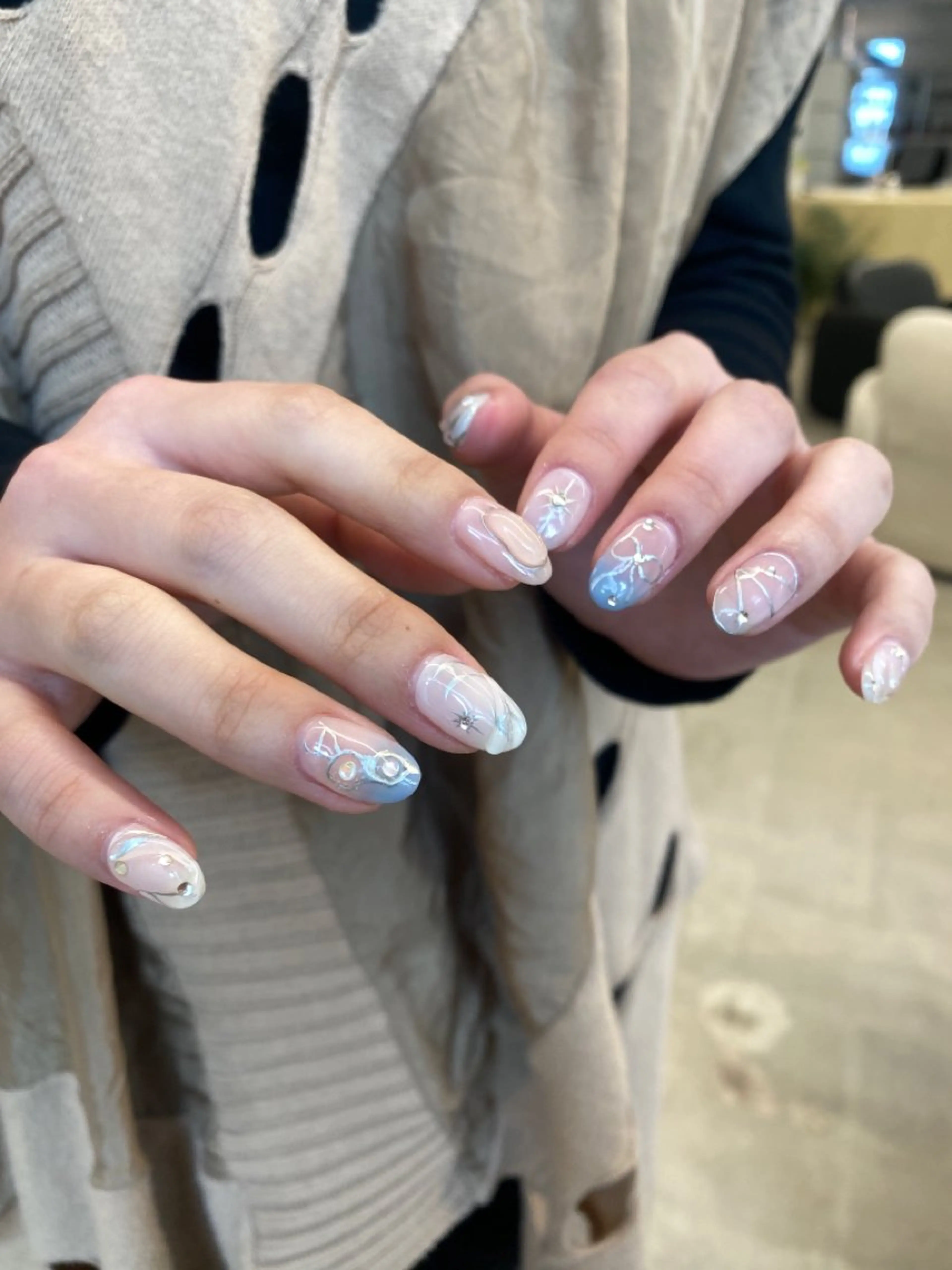 ネイル ぷっくりネイル ハンドネイル chika ／ nailのネイルデザイン