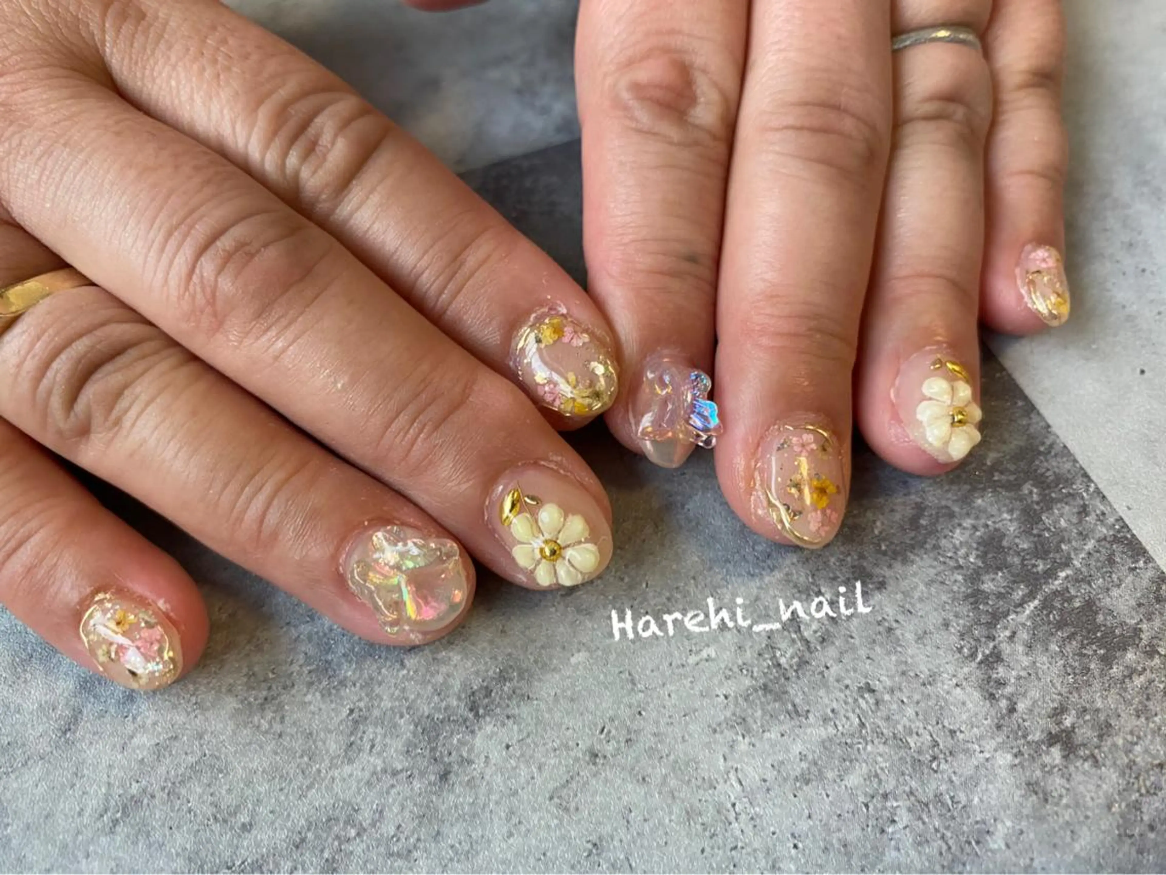 ネイル ハンドネイル Harehi_ nailのネイルデザイン