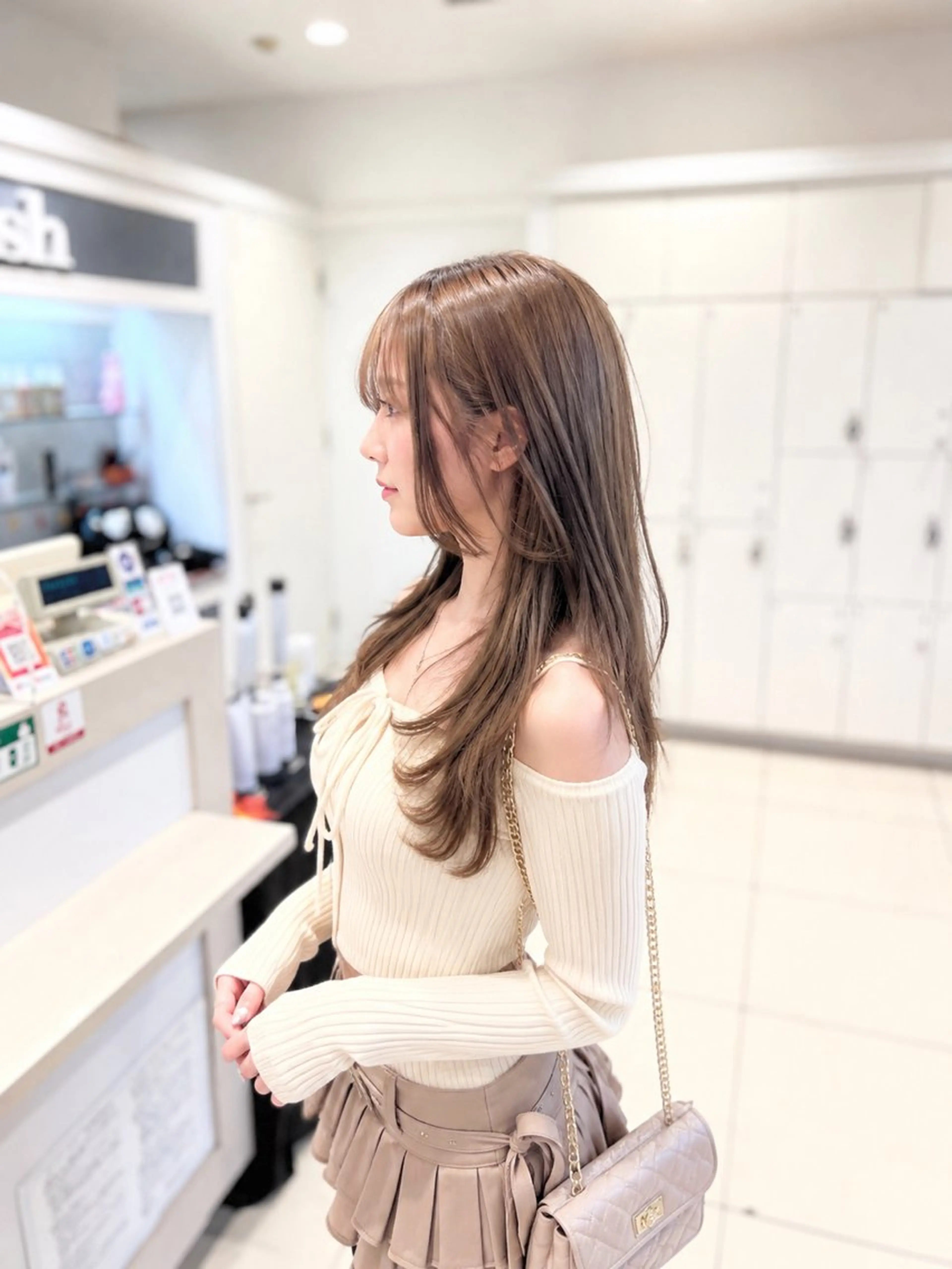 ロング カラー カット ヘアカラー トリートメント 金子 直樹のヘアスタイル