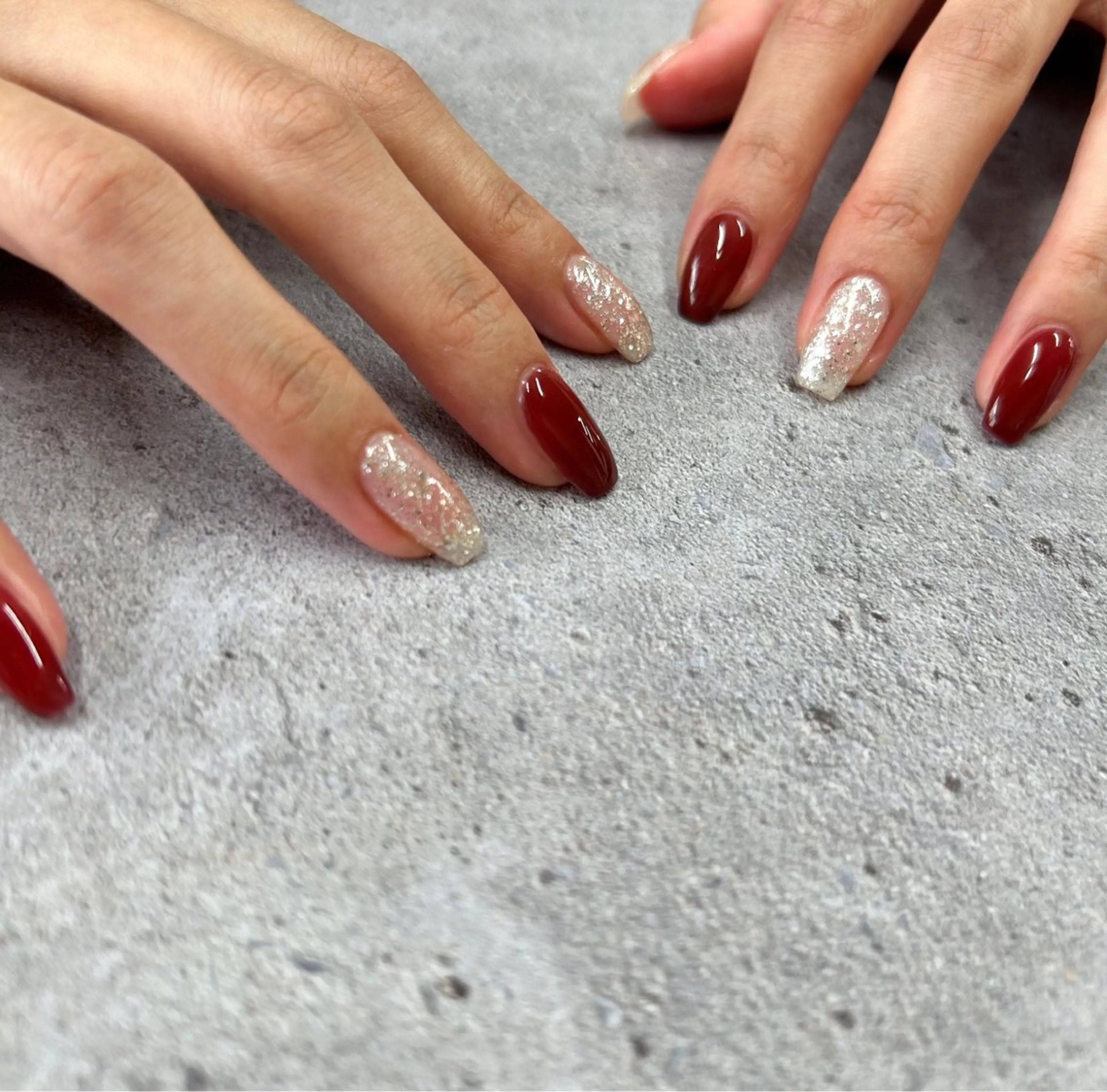 ネイル ワンカラーネイル ネイルサロン 北野坂のネイルデザイン