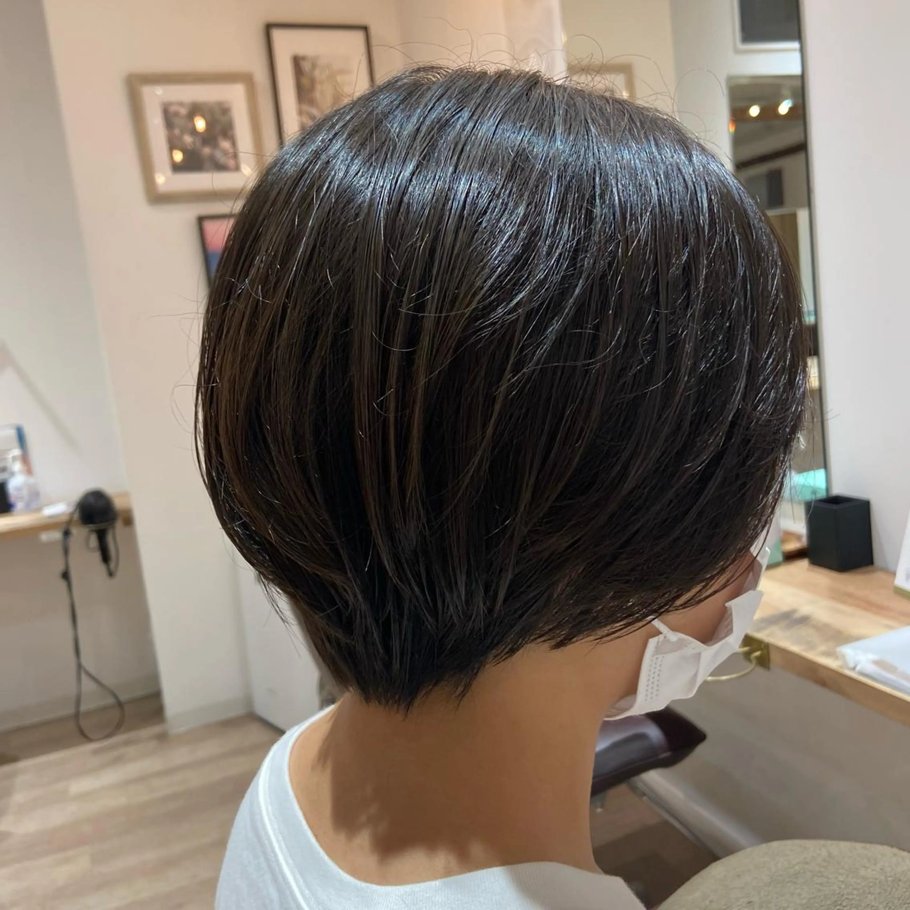 ショート あらい ゆうじろうのヘアスタイル