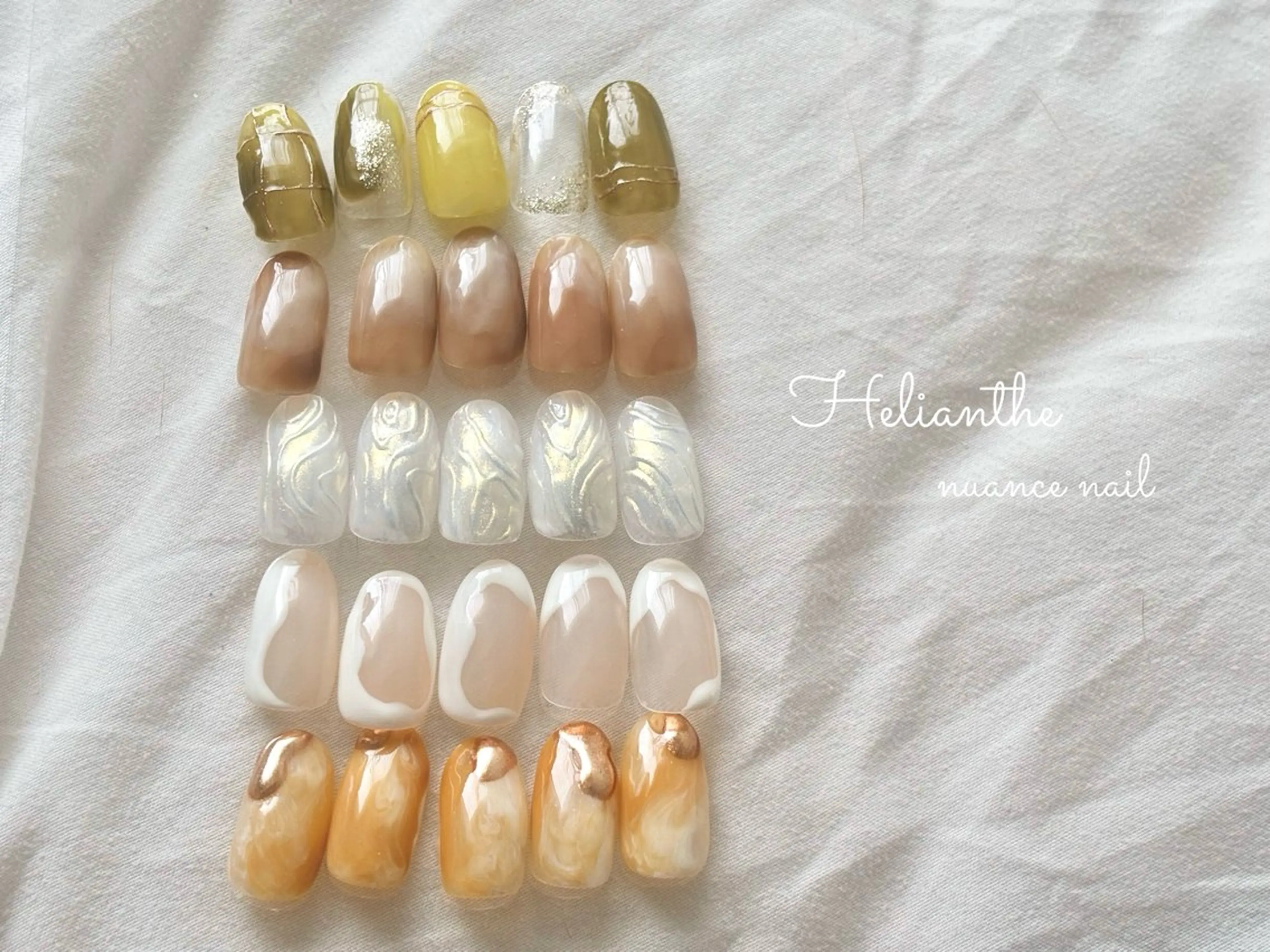 ネイル Helianthe所属・NAILARTIST MIKAのネイルデザイン