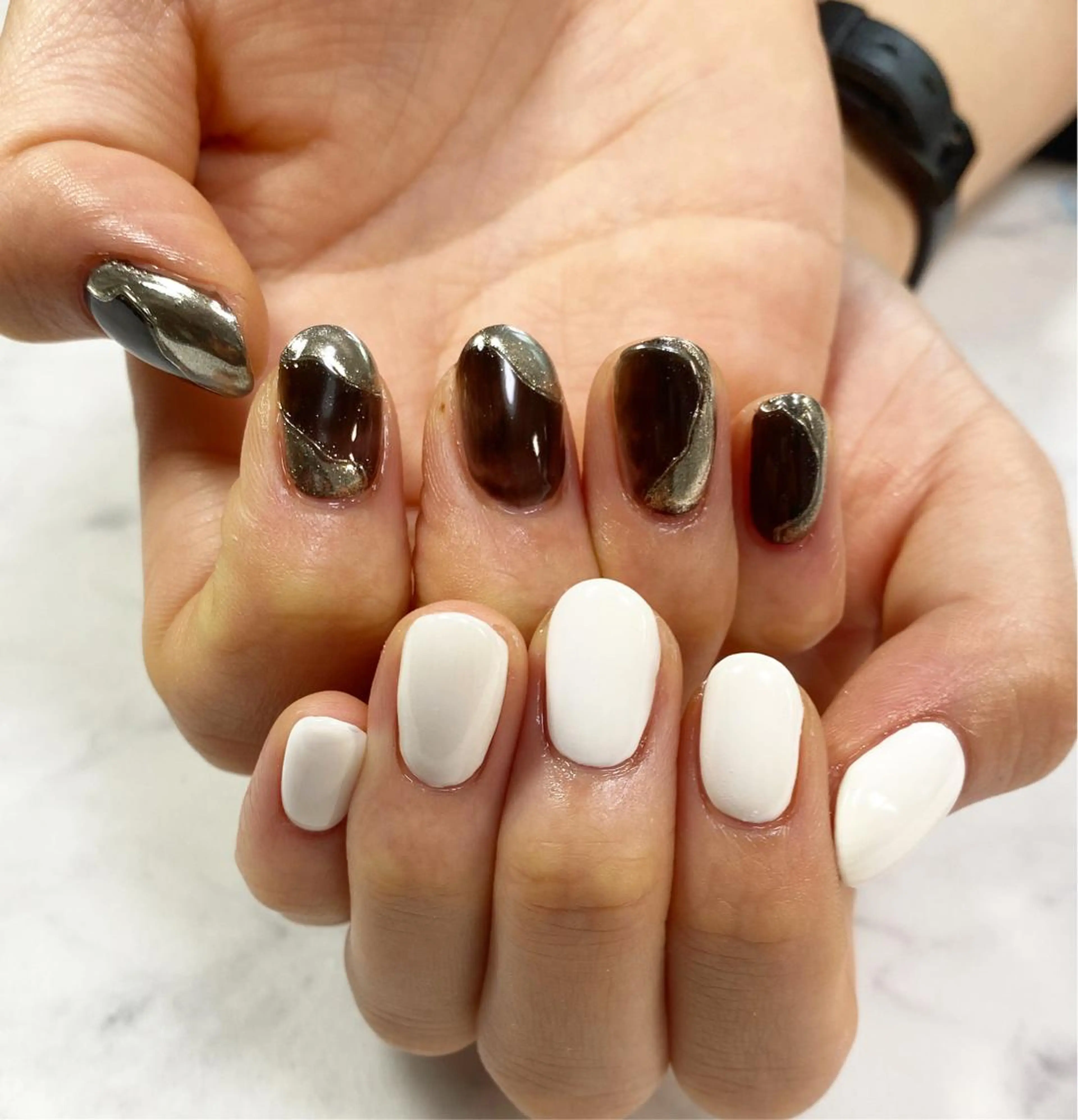 ネイル ハンドネイル mellow mのネイルデザイン