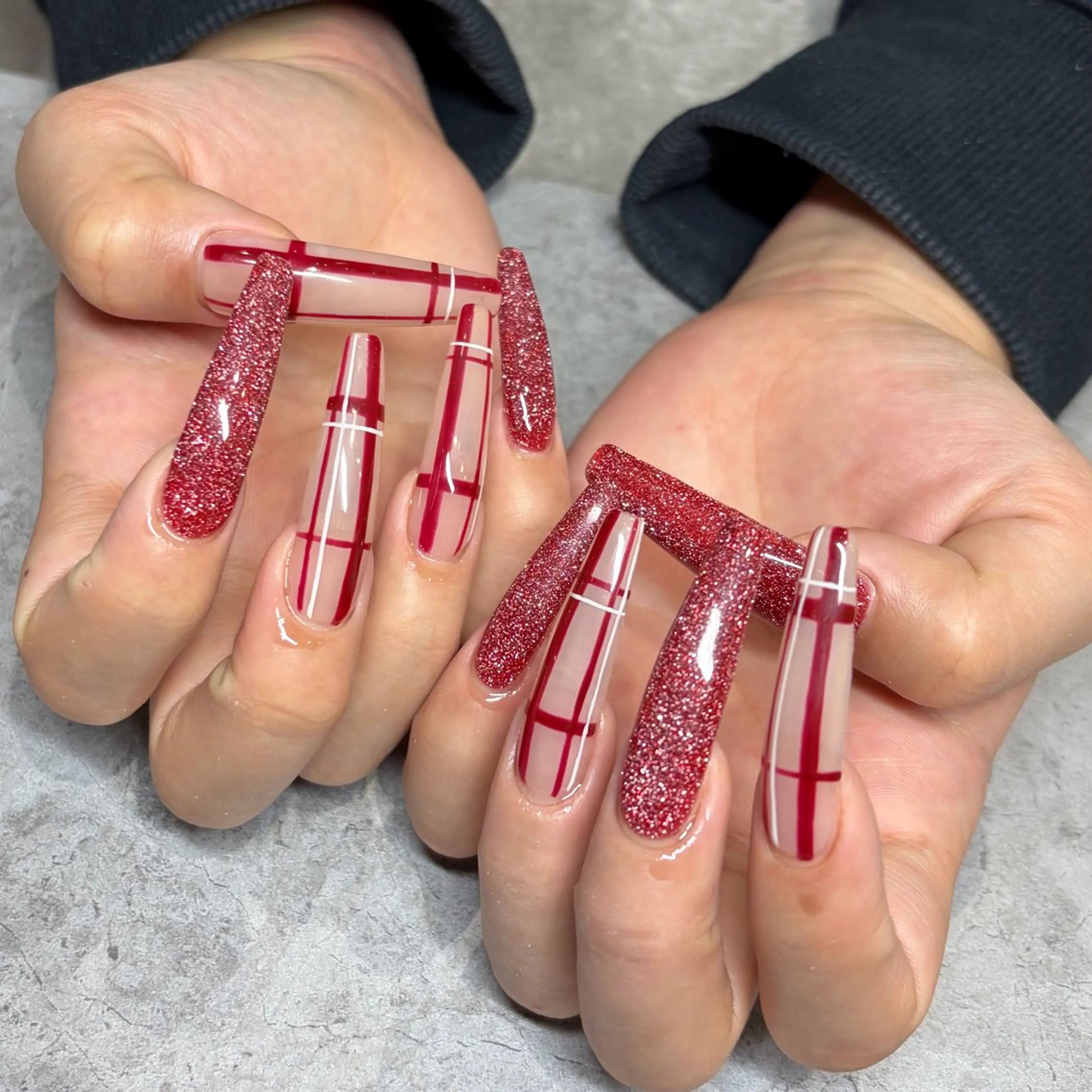 ネイル アートネイル ロングネイル スカルプネイル ネイルチップ ハンドネイル IROHA NAIL 横山佳那のネイルデザイン