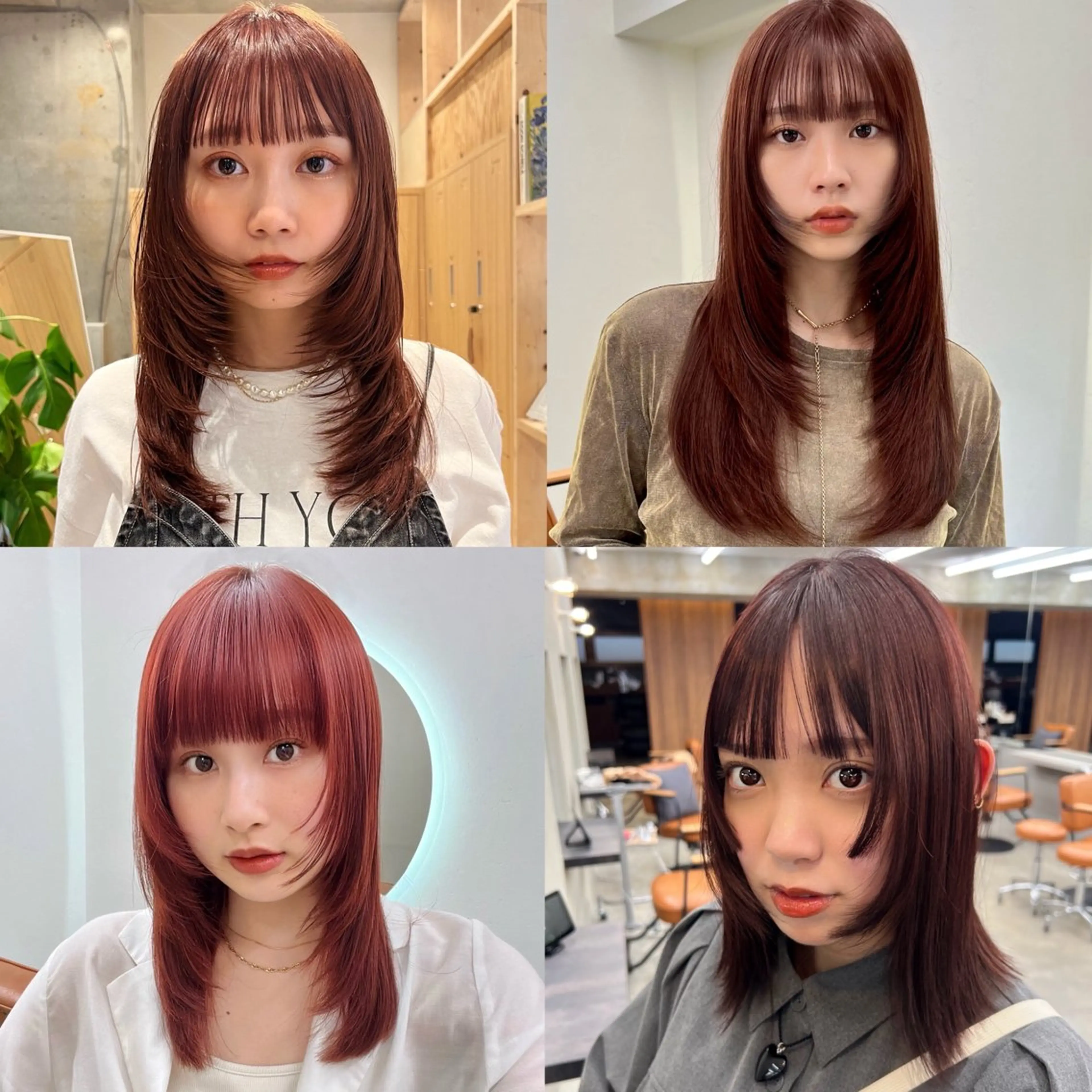 ミディアム 顔まわりレイヤー レイヤーカット 小顔カット/顔周り /メンズsaraのヘアスタイル