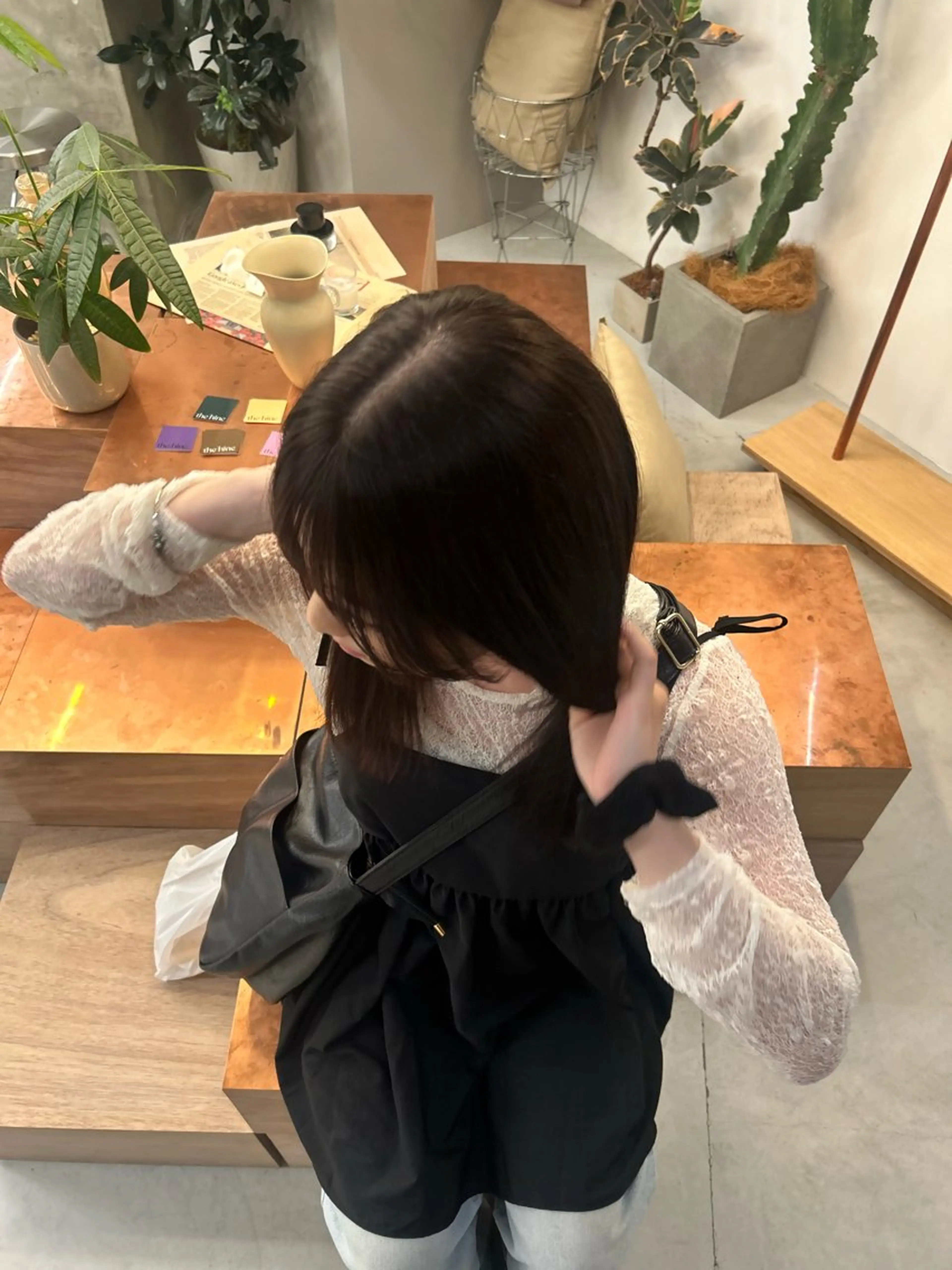 ロング カラー ヘアカラー かえで🧶 ボブ/ハイトーンのヘアスタイル