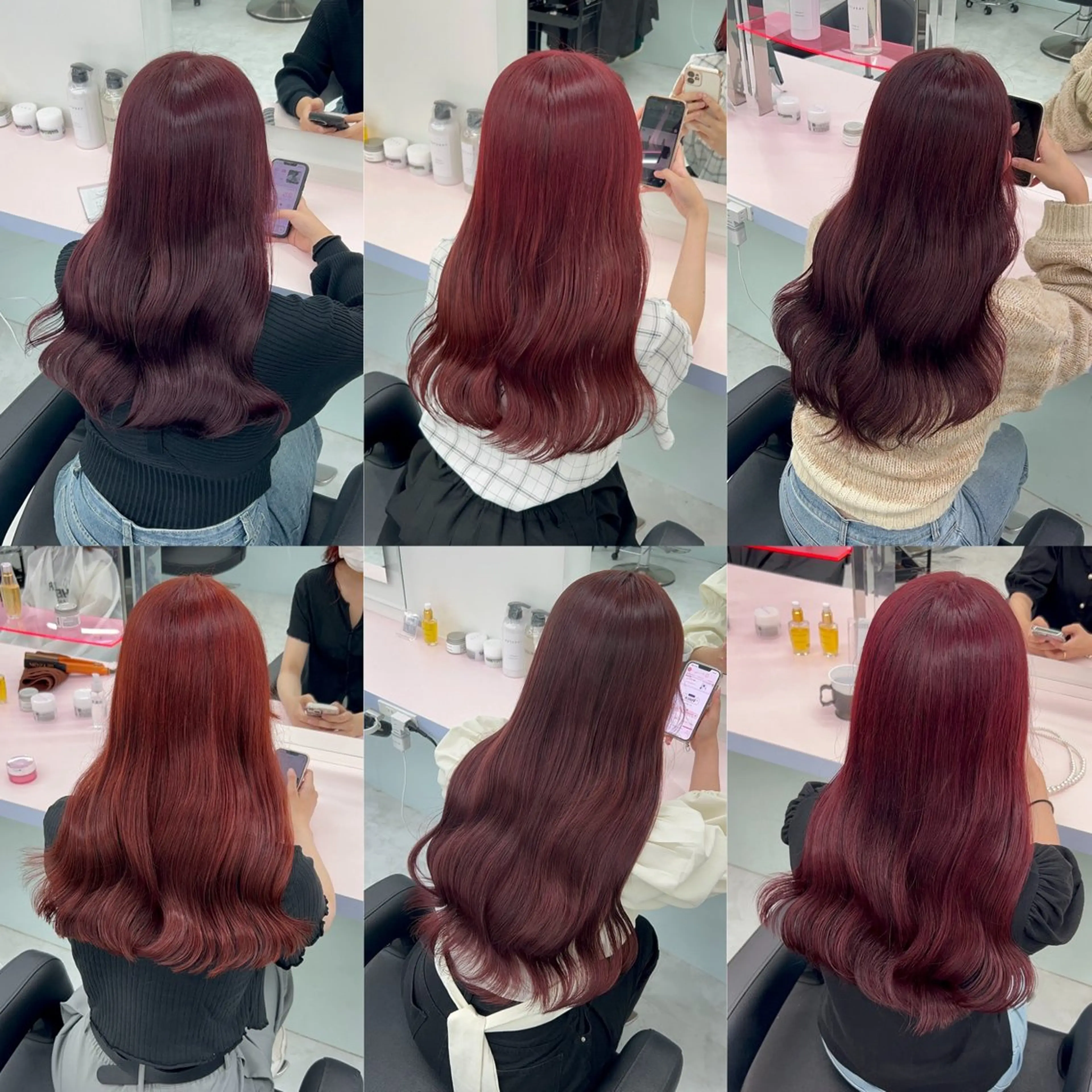 ロング カラー ヘアアレンジ ブリーチ ブラウンカラー ラベンダーカラー ブリーチなしカラー ピンクカラー ブリーチなしの達人 🌈KAITOのヘアスタイル