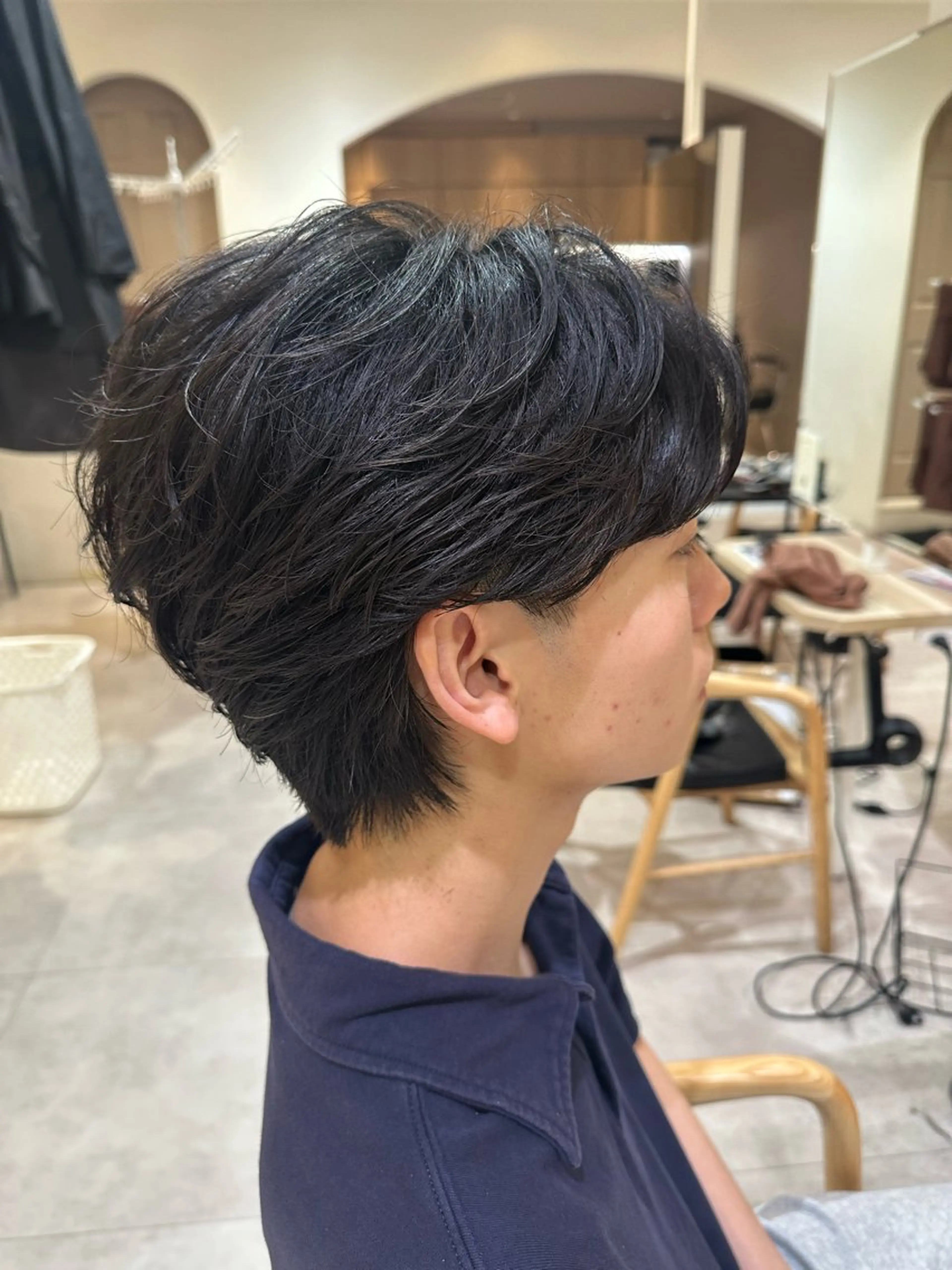 パーマ メンズ カット パーマ トリートメント 【パーマの達人】 💎メンズ特化🔥徹のヘアスタイル