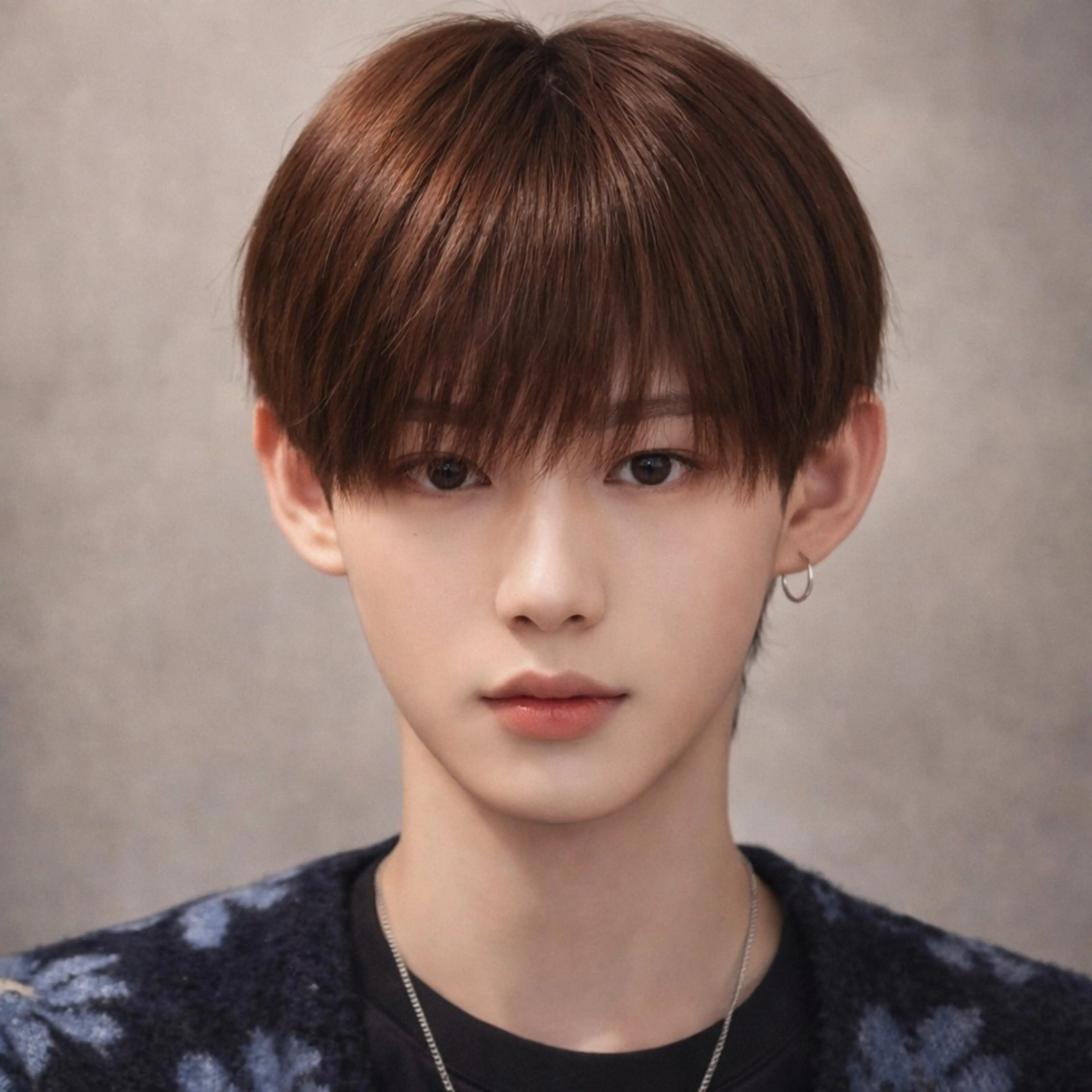 カット＋ブラウンカラーの写真