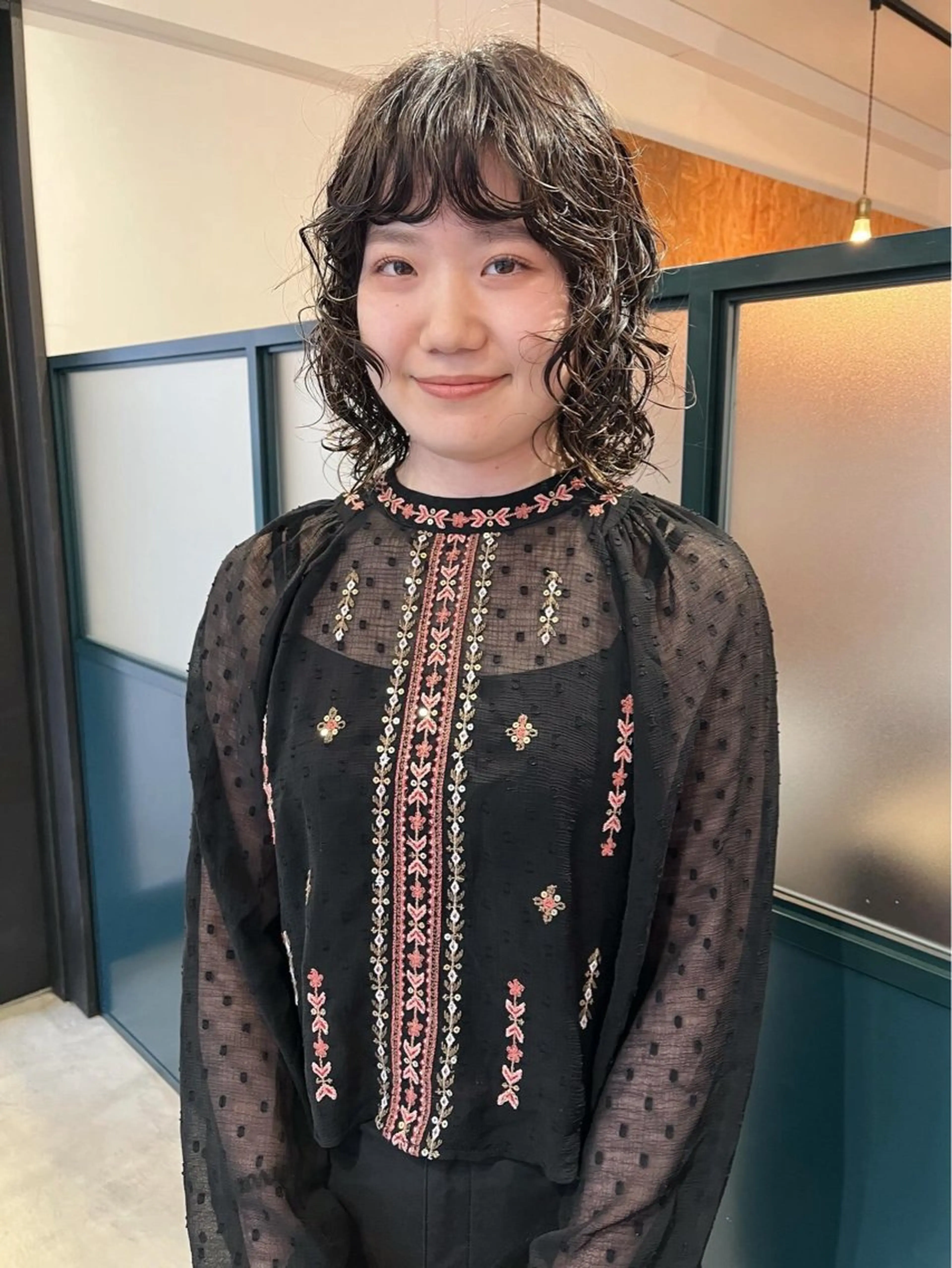 ショート パーマ カット パーマ 暖色/パーマ 🌼クニトウメイのヘアスタイル