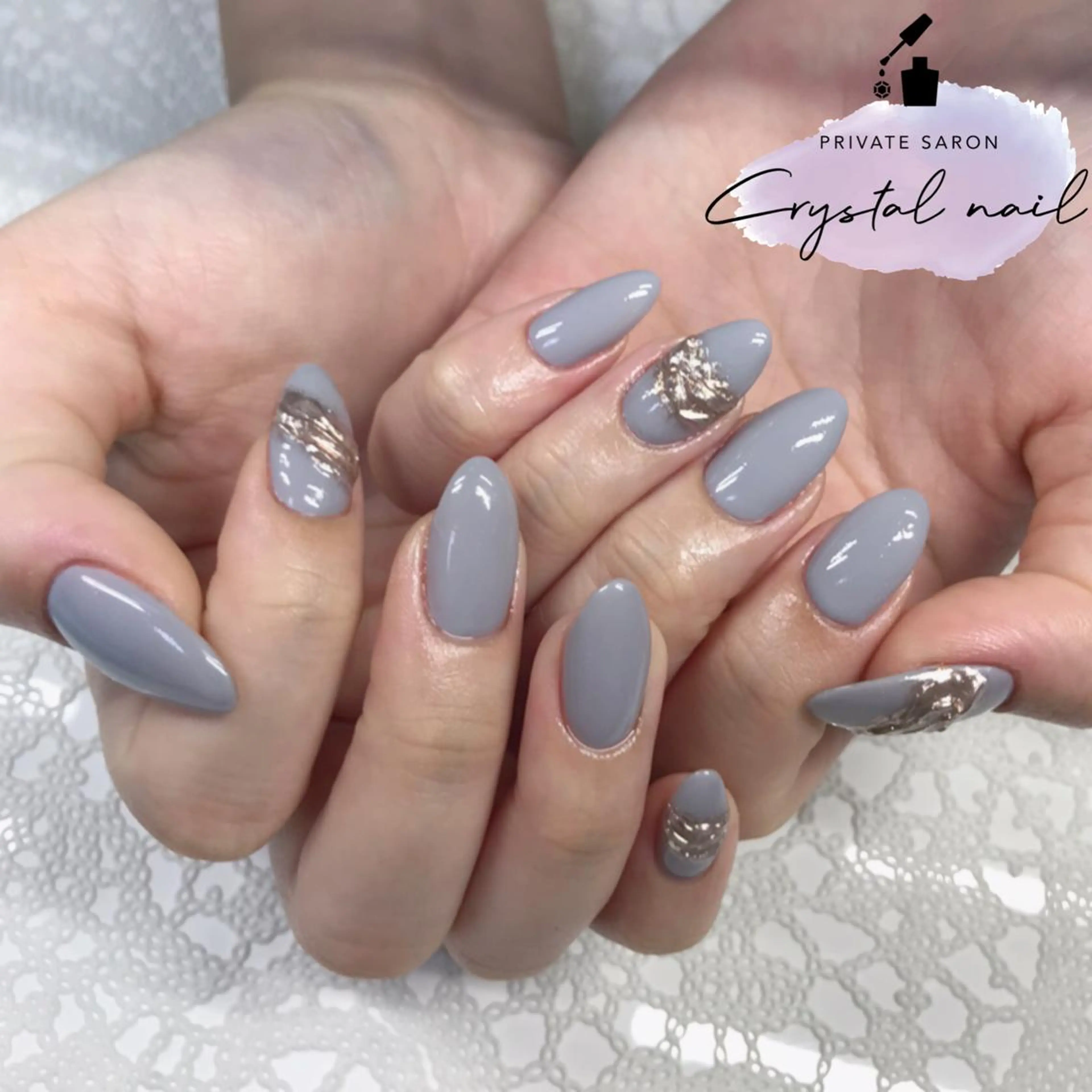 ネイル アートネイル ミラーネイル ハンドネイル SCENERY NAILのネイルデザイン