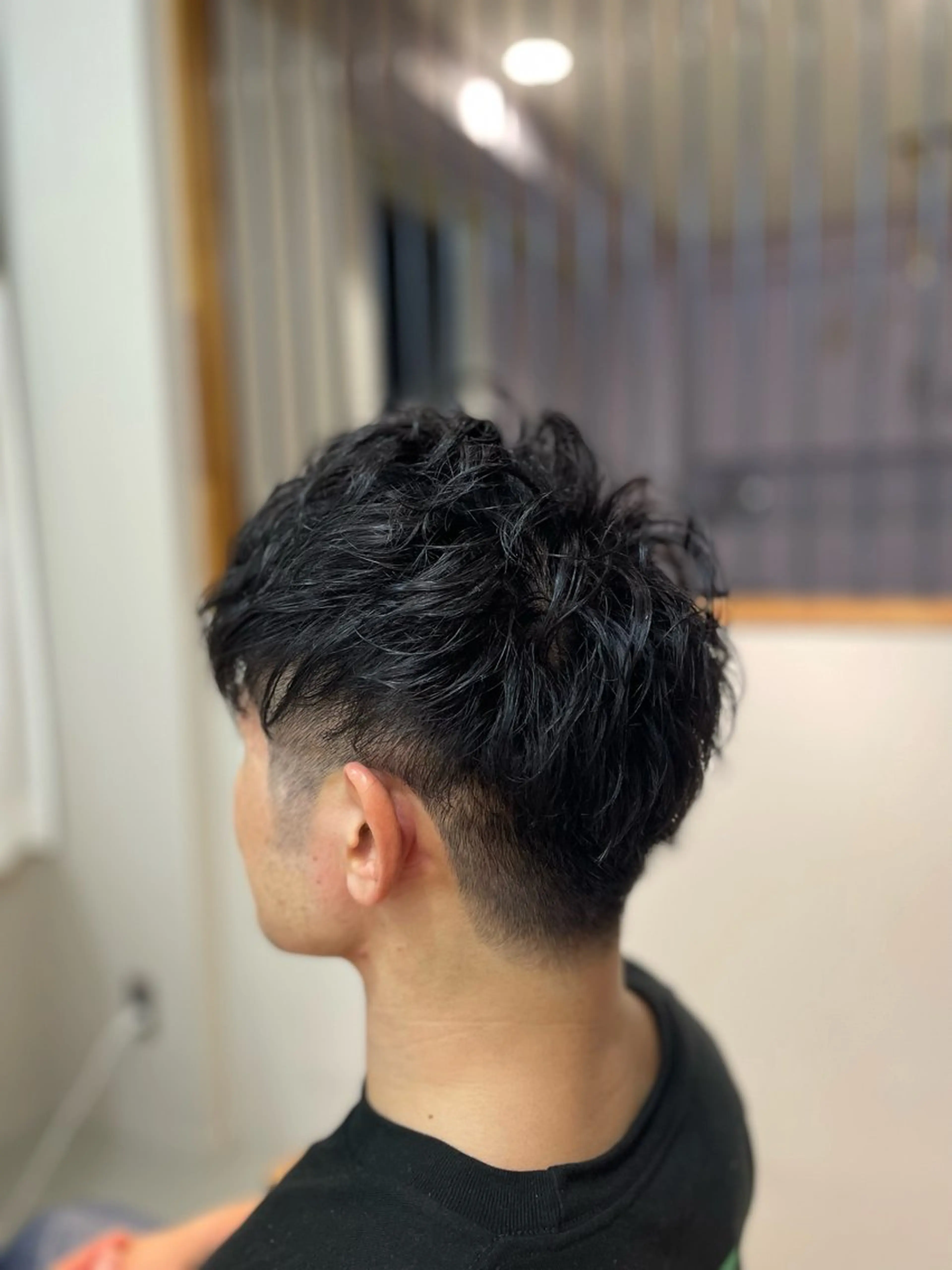 【メンズ限定】似合わせカット＋お手入れ簡単ニュアンスパーマ¥9,900の写真