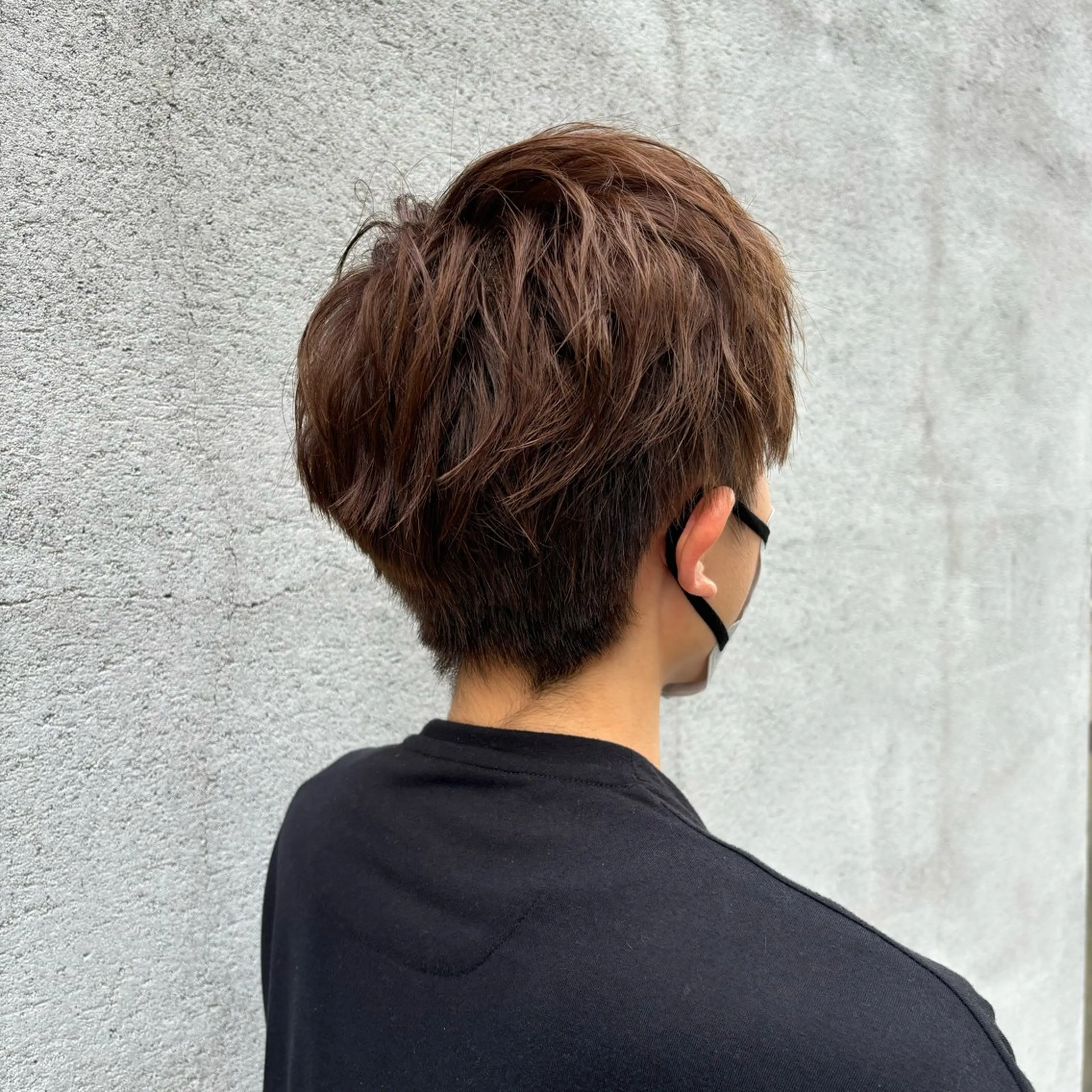 メンズ カット ゆうめ 透明感カラー /韓国風レイヤーのヘアスタイル