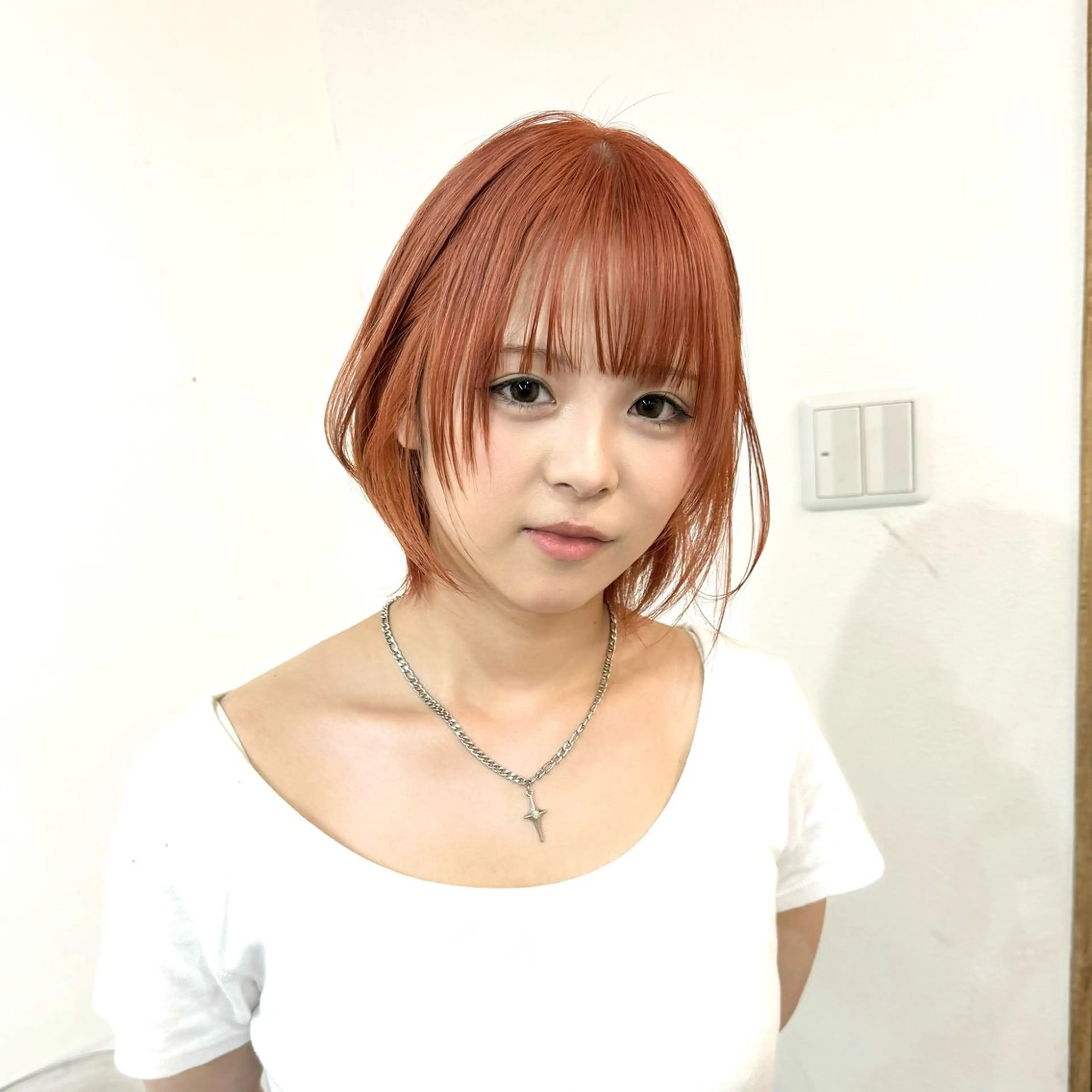 ショート カラー エクステモデル募集 💗大阪梅田/川上のヘアスタイル