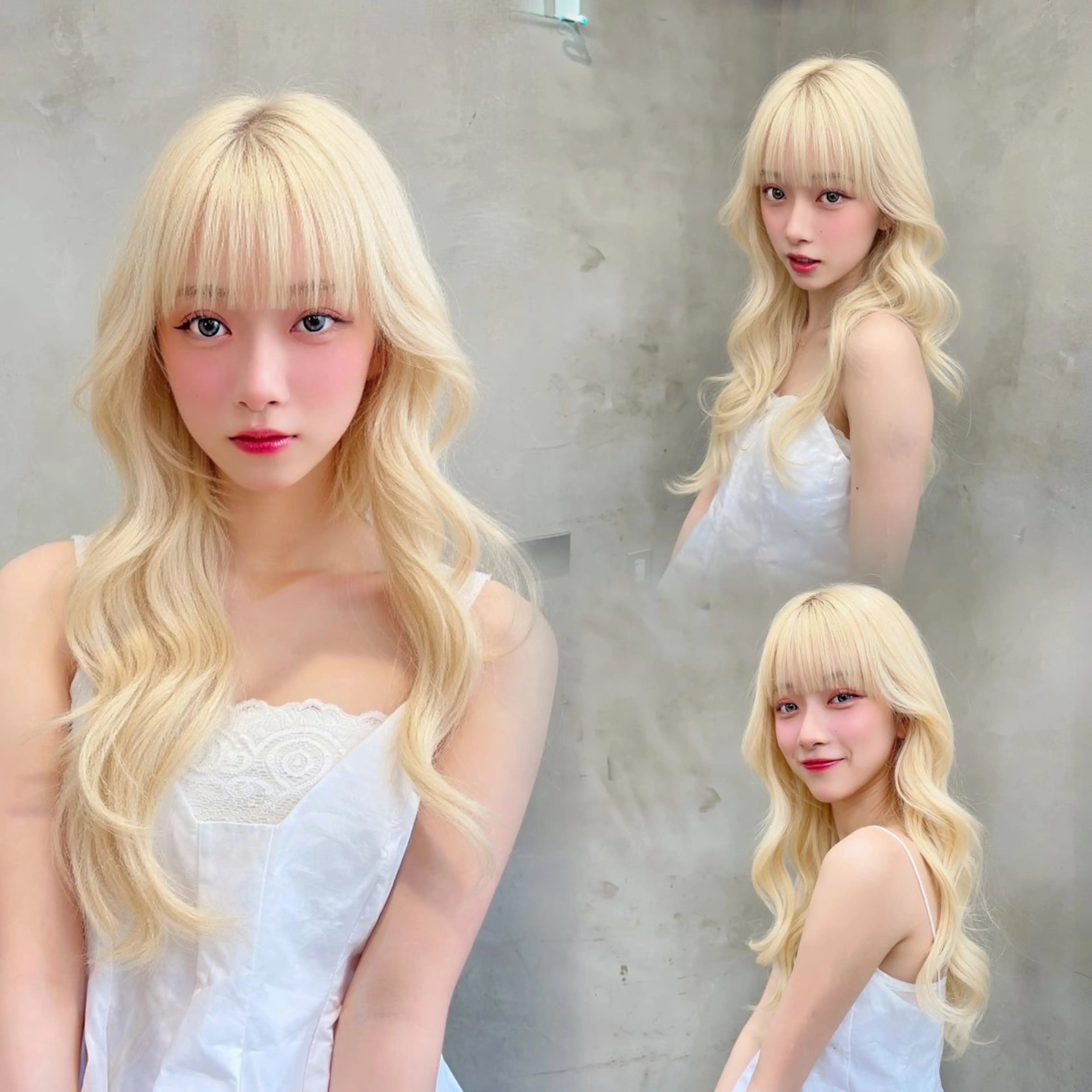 ロング カラー ⚜️ブリーチ× 透明感✨Hayatoのヘアスタイル