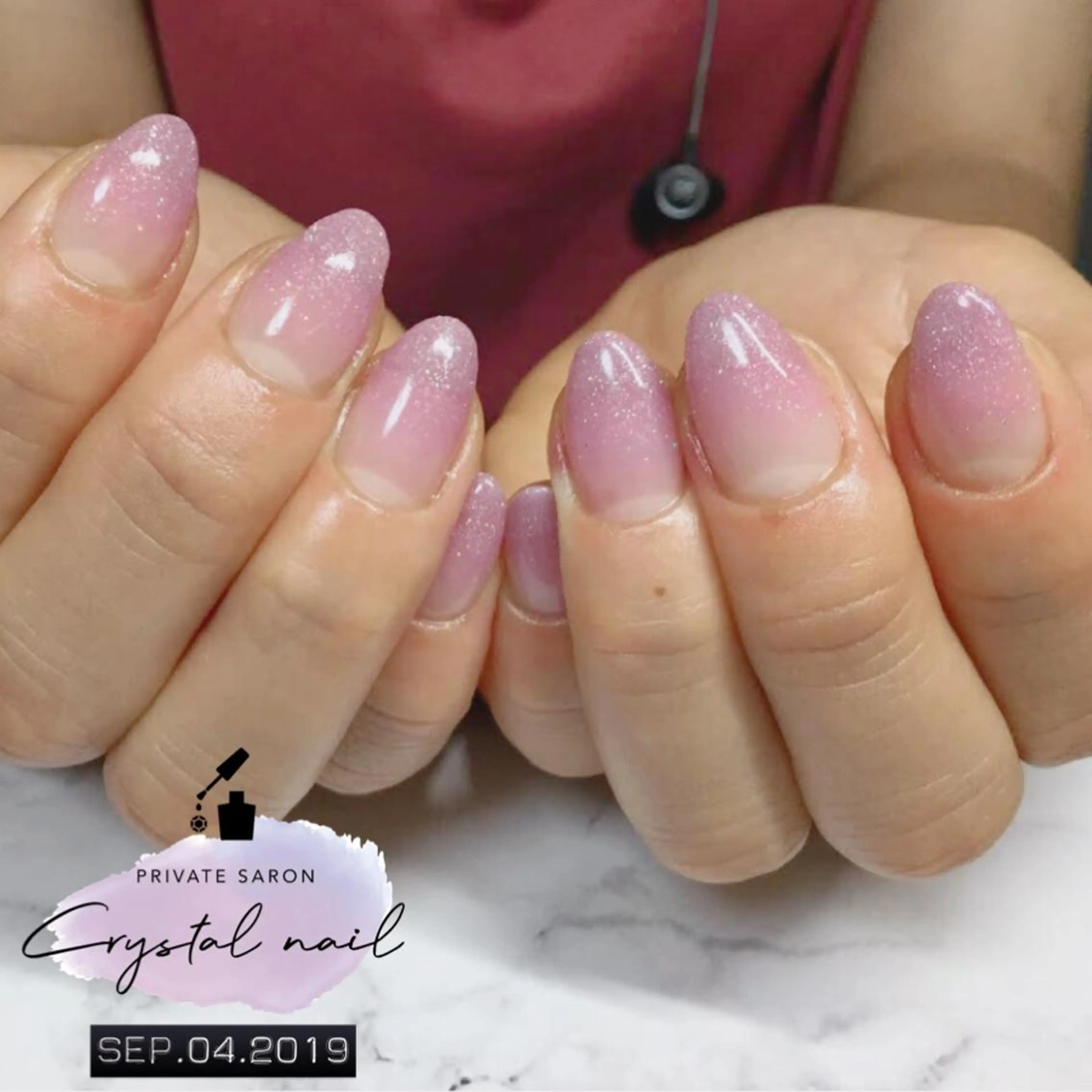 ネイル グラデーション ハンドネイル SCENERY NAILのネイルデザイン
