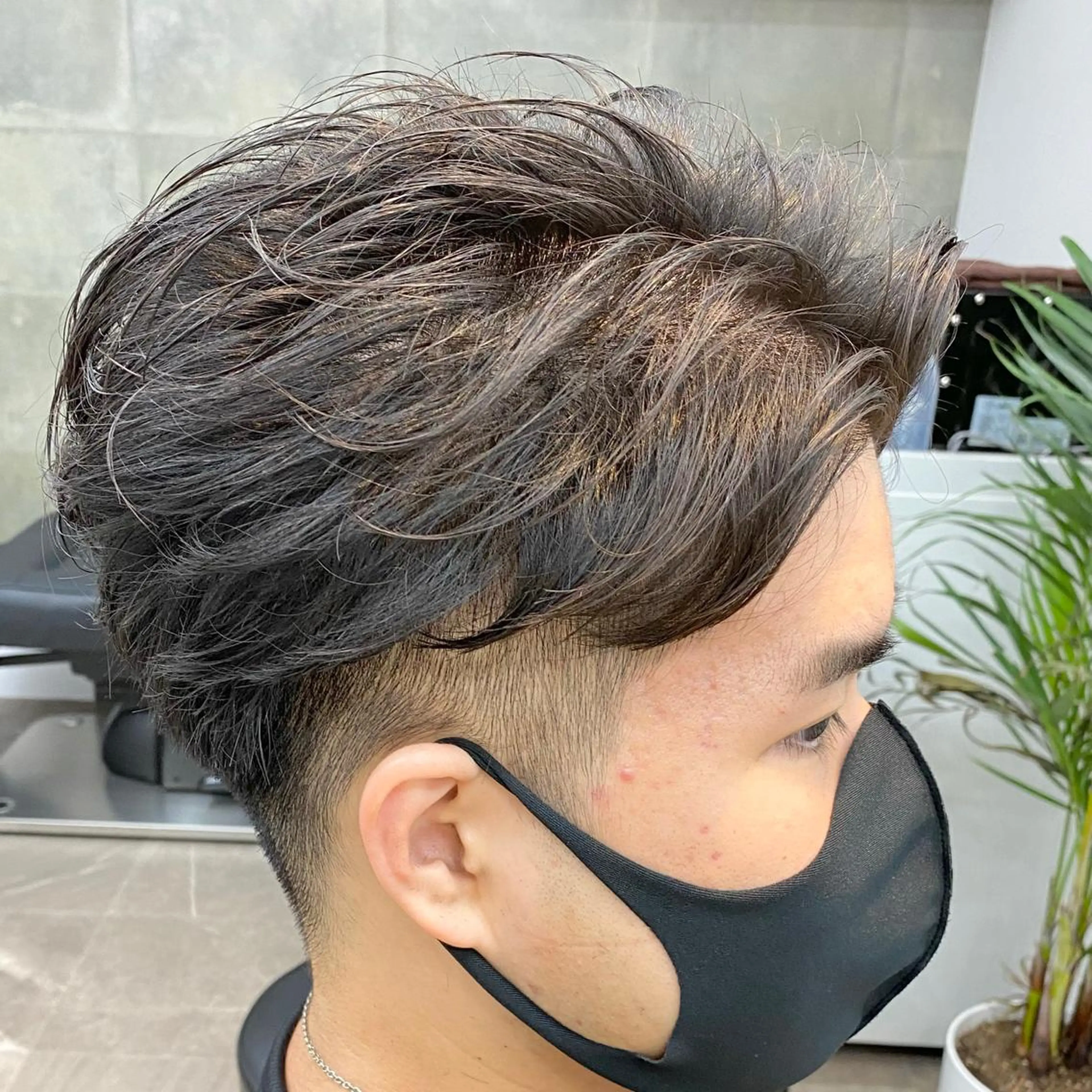 ショート パーマ メンズ 3月〜お店変わります 詳しくはインスタまでのヘアスタイル