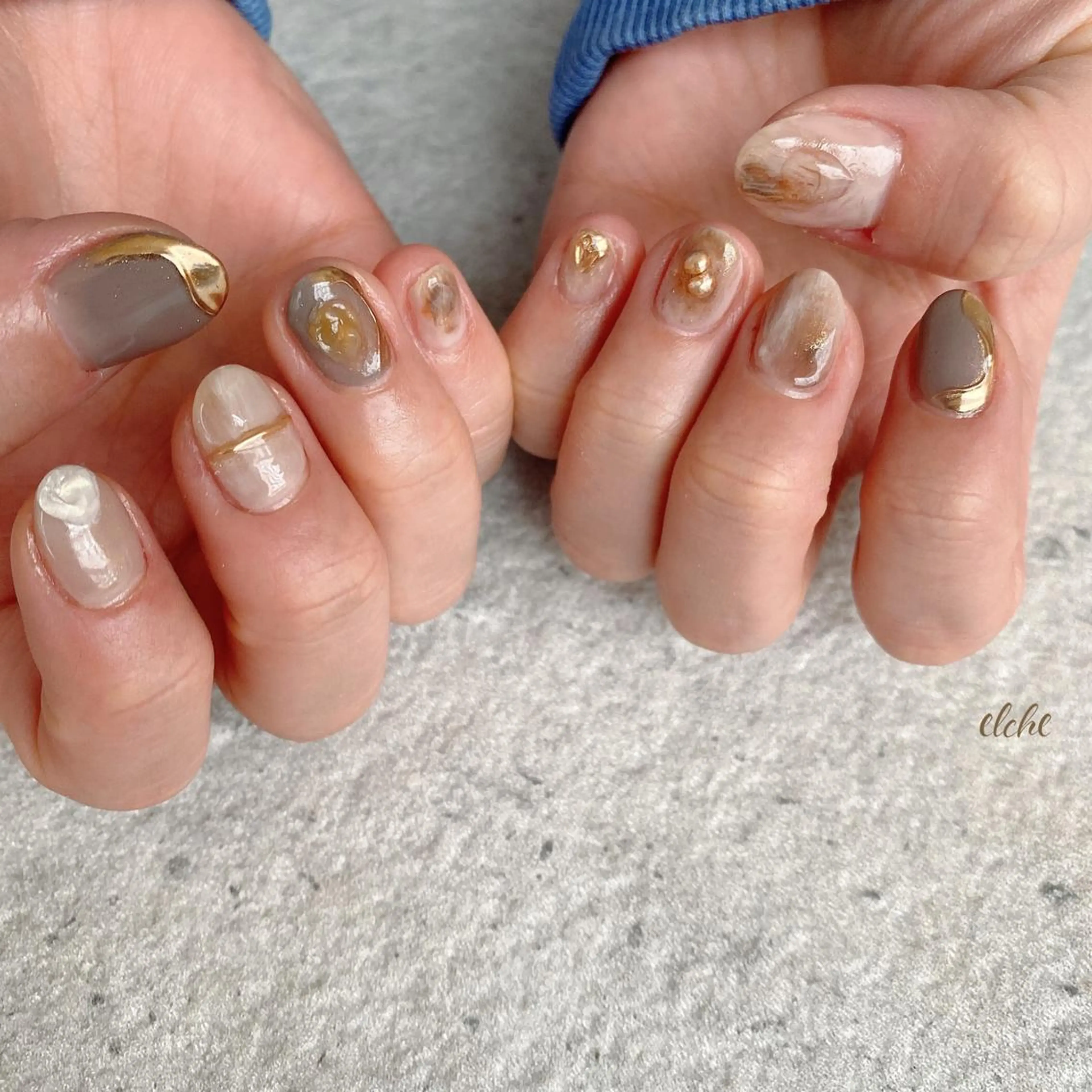 ネイル Rio 𓍼のネイルデザイン