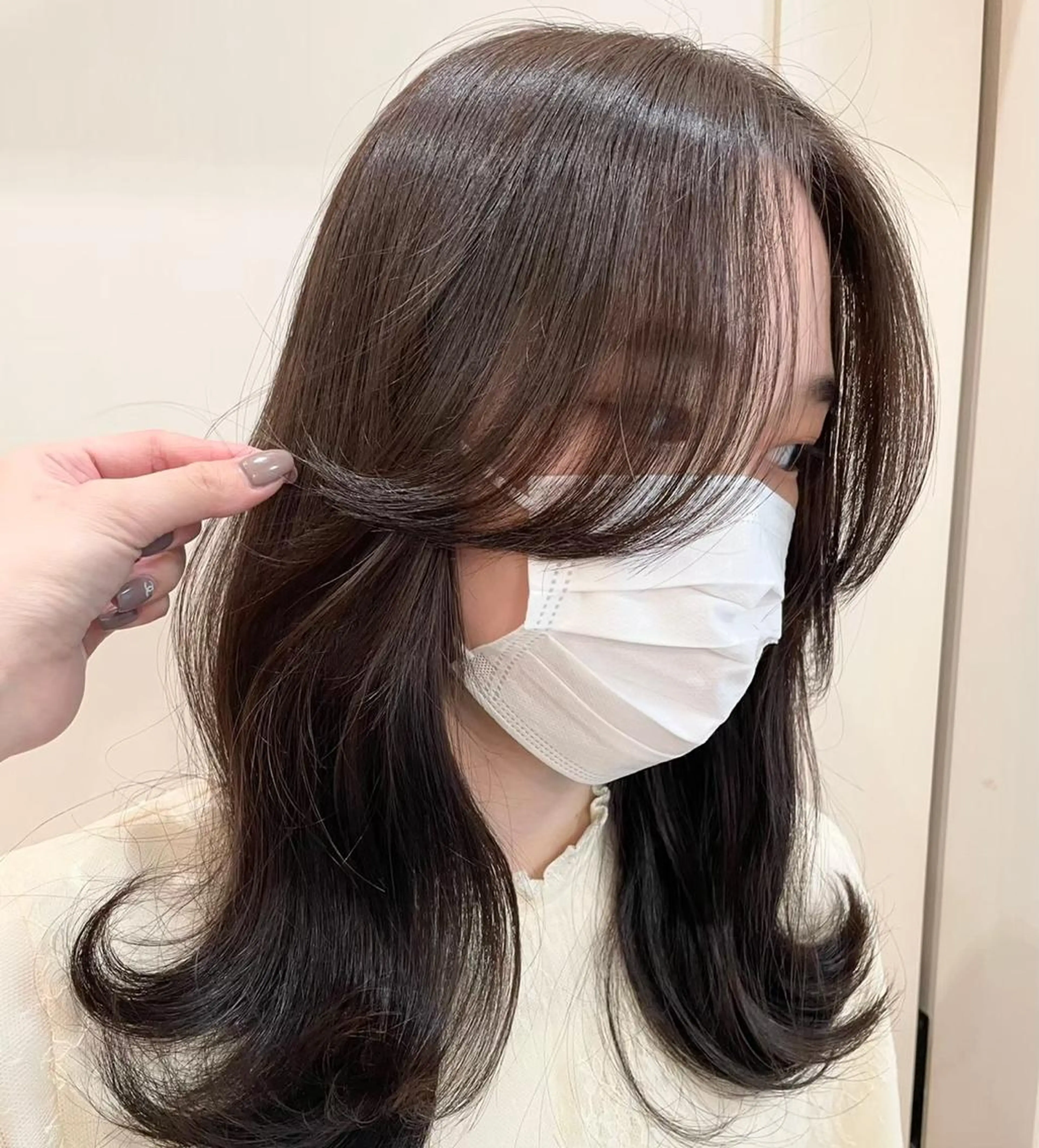セミロング LEVIJU hair  矢野岬のヘアスタイル