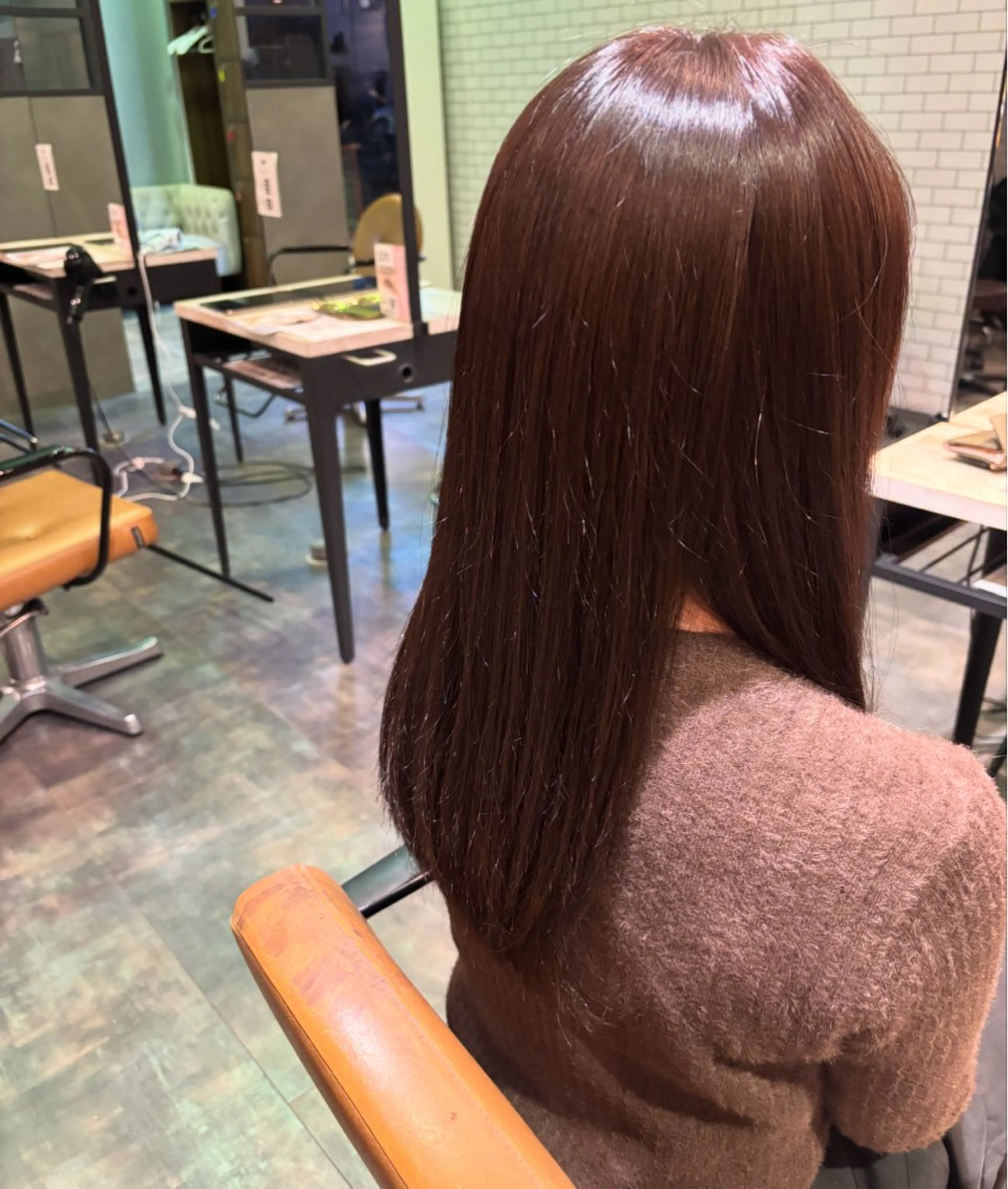 カラー ブラウンカラー Nakamura Ruruのヘアスタイル