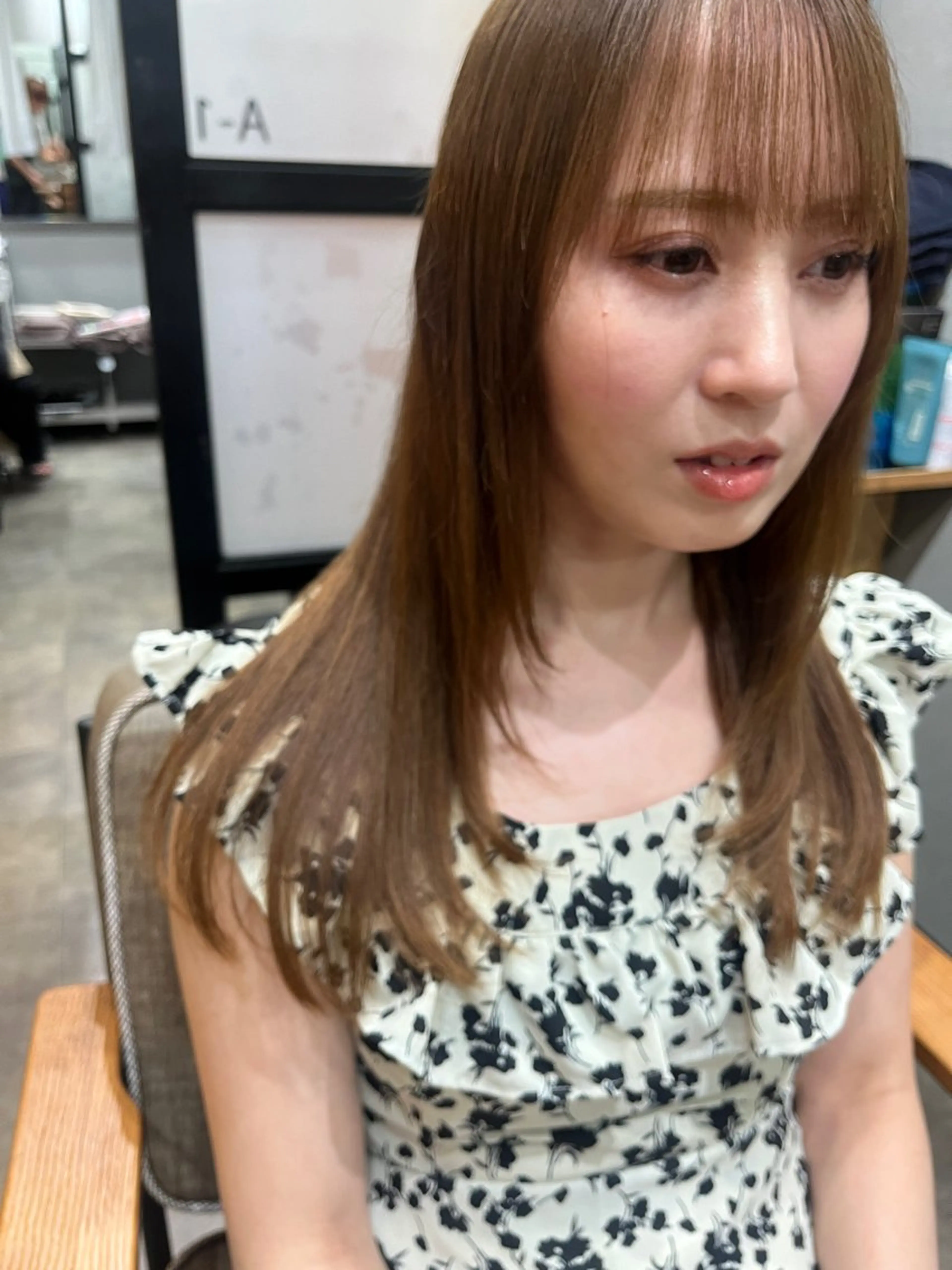 ミディアム カラー メンズ times salon名駅所属・久木原 ゆりのヘアスタイル