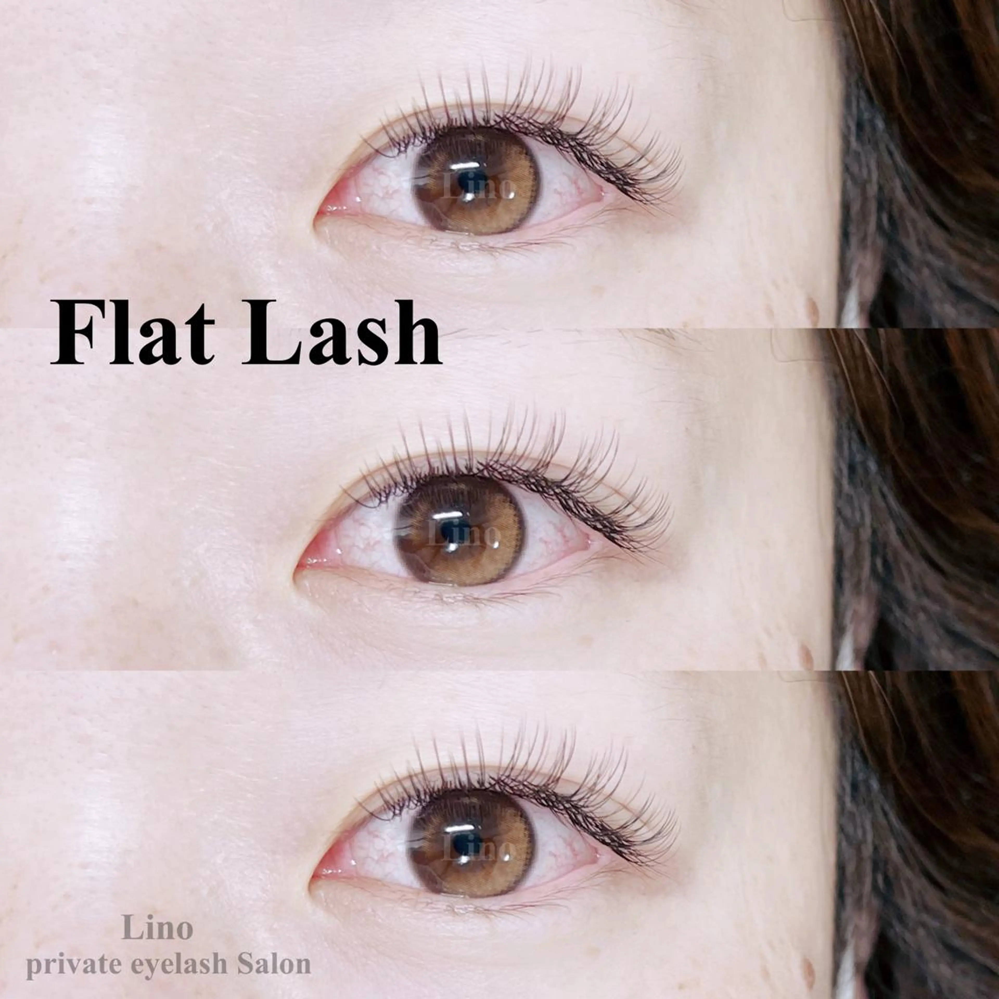 マツエク・マツパ カラーマツエク フラットラッシュ マツエク private eyelash salon Lino所属・Lino eyelashのマツエク・マツパデザイン