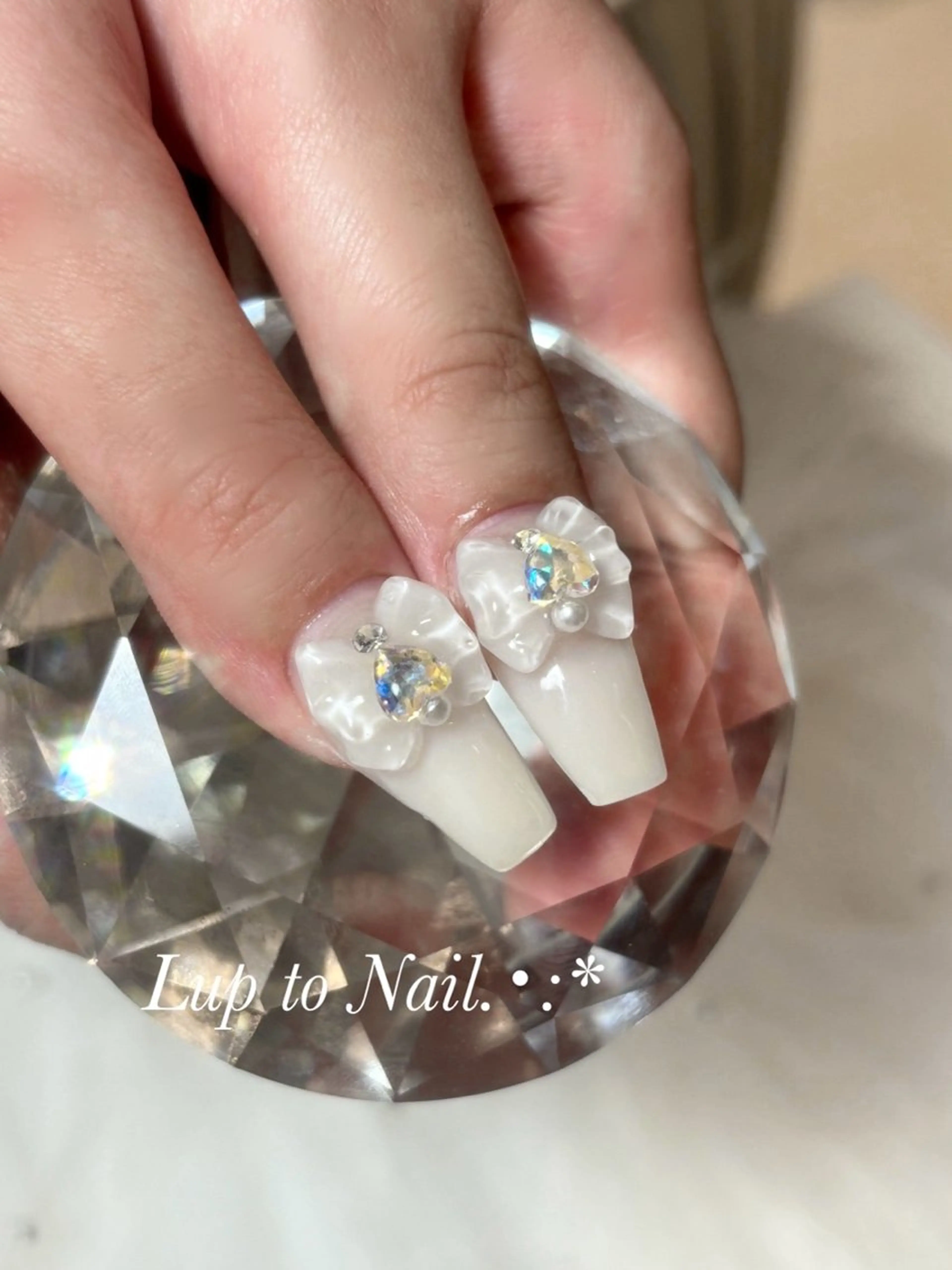 ネイル 春ネイル Lupto　Nail 【リップトゥネイル】のネイルデザイン