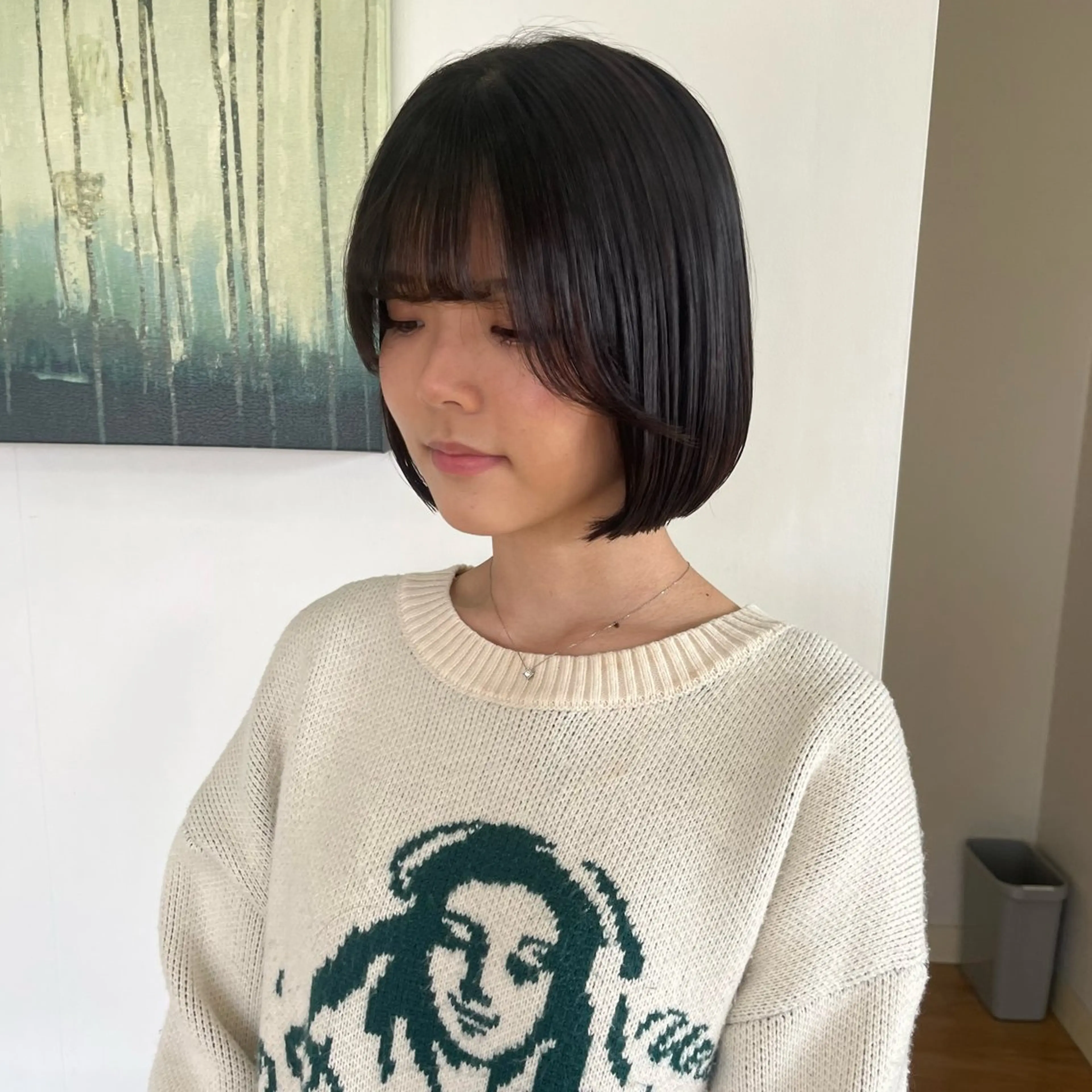 ショート ボブ 宮成 佳歩のヘアスタイル