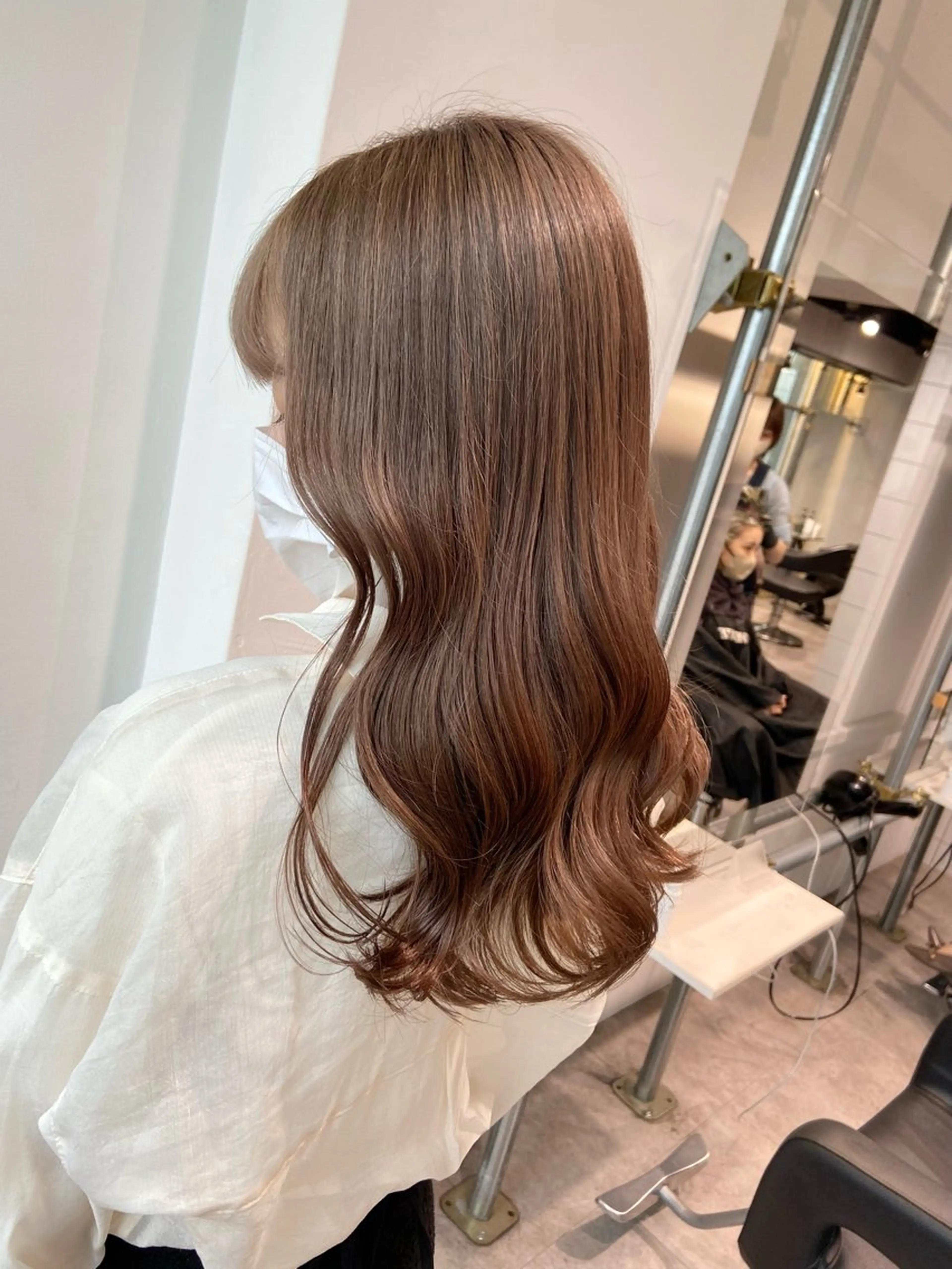 カラー トレンドモテカラー 🩷色落ちまで可愛くのヘアスタイル