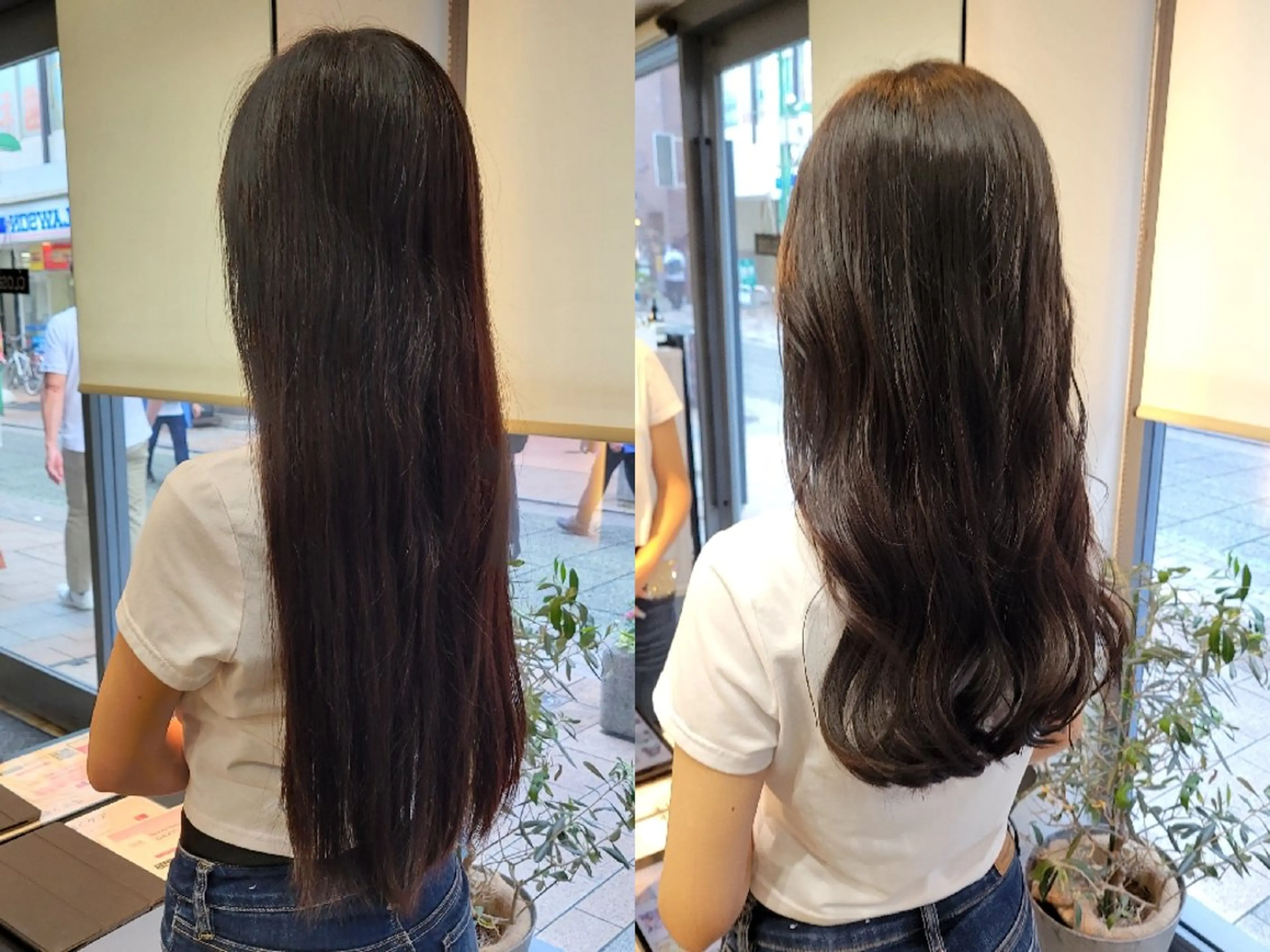 セミロング カット stoke TOKYO所属・野村 果音(カノン)のヘアスタイル