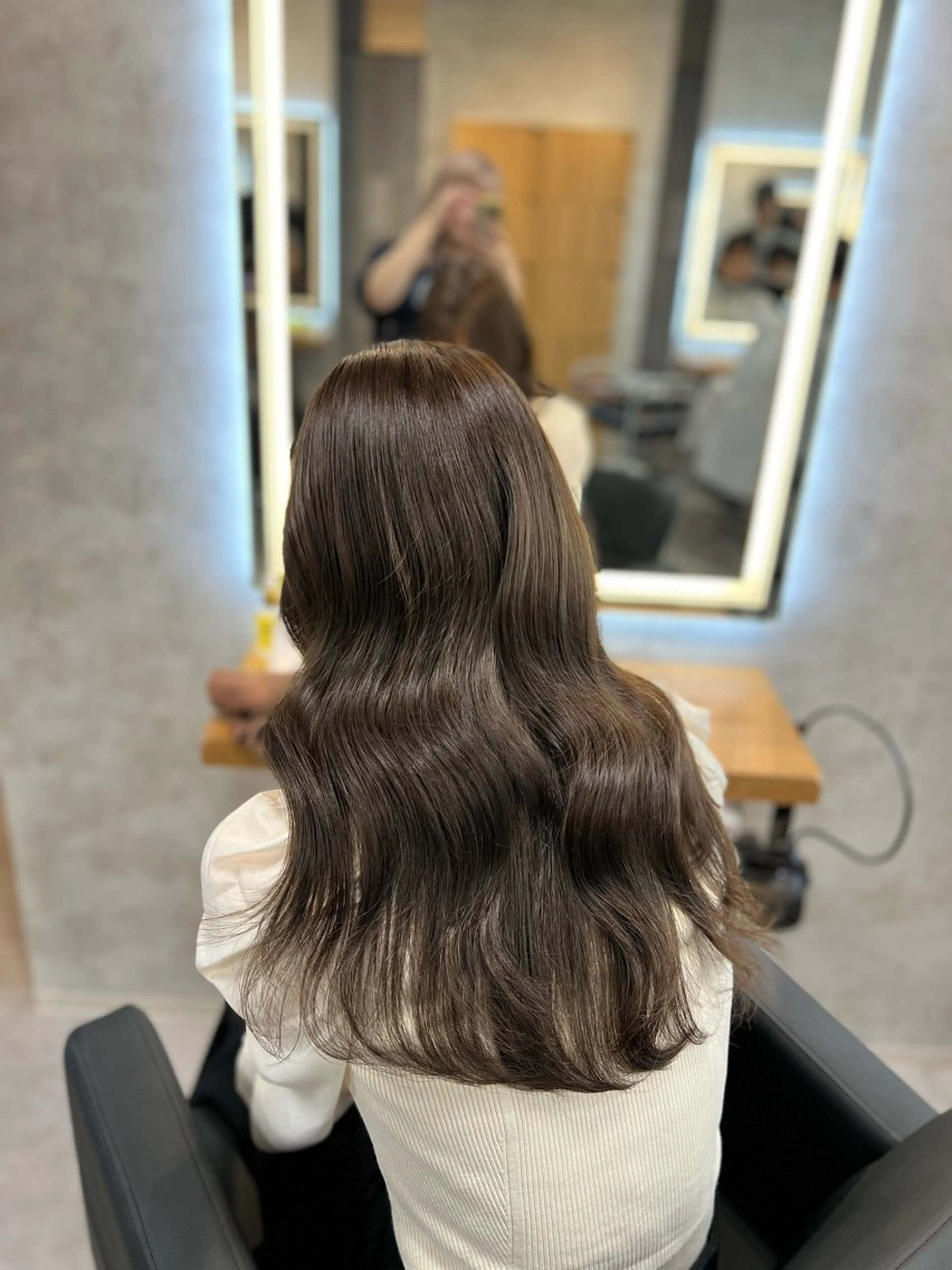 ロング カラー 💖札幌カラー 指名No.1💖玲奈のヘアスタイル