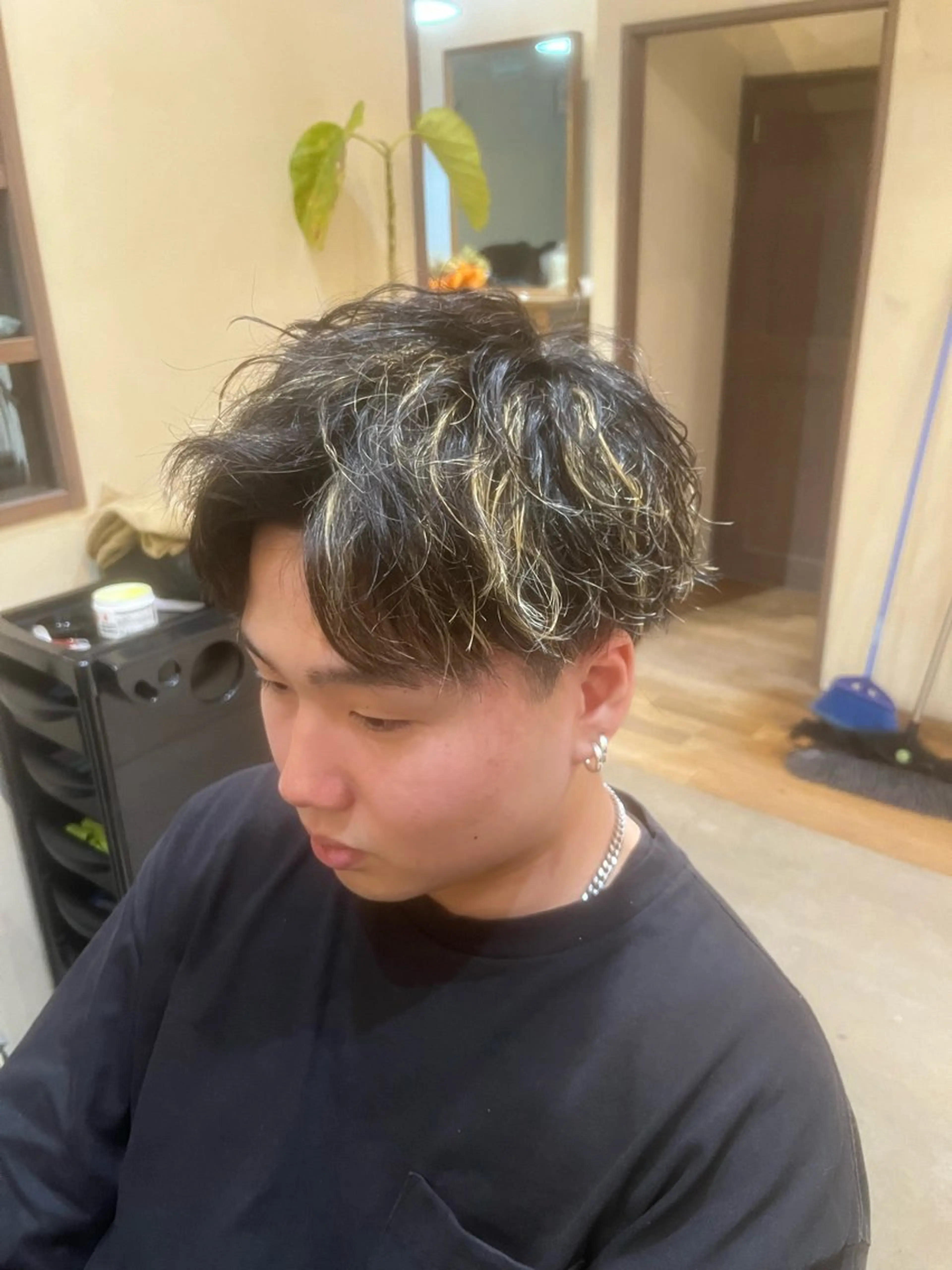 ショート メンズ カット パーマ トリートメント 鹿児島 TSUBASAのヘアスタイル