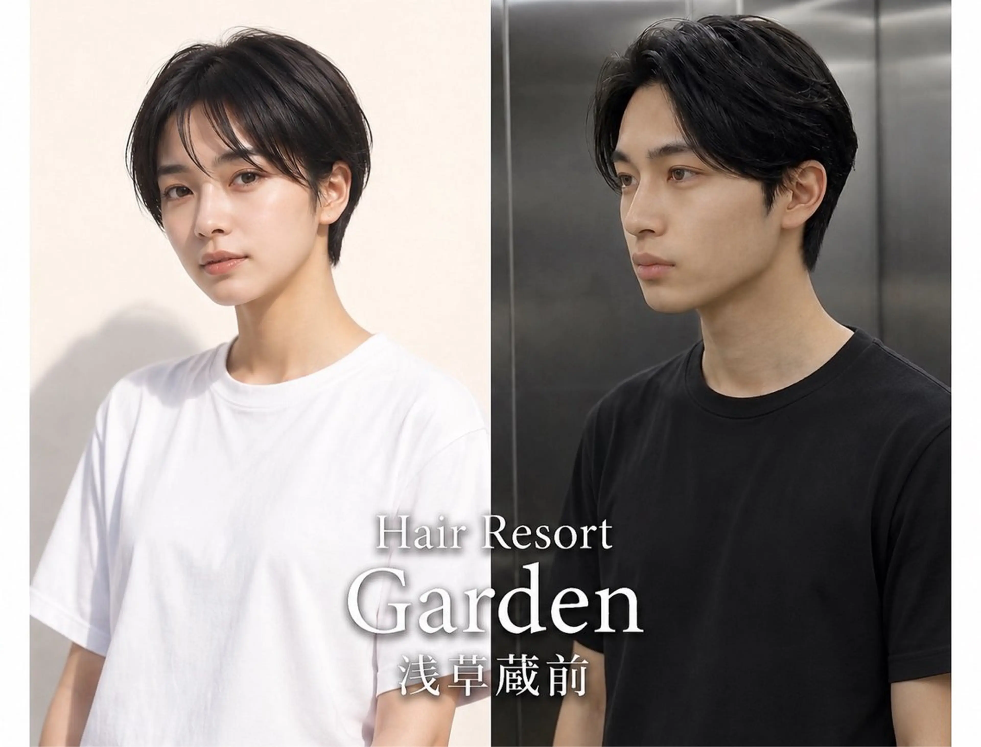 日頃の扱いを楽に◎ メンズ・レディースどちらも歓迎◎カット+シャンプー/浅草/蔵前/浅草蔵前の写真