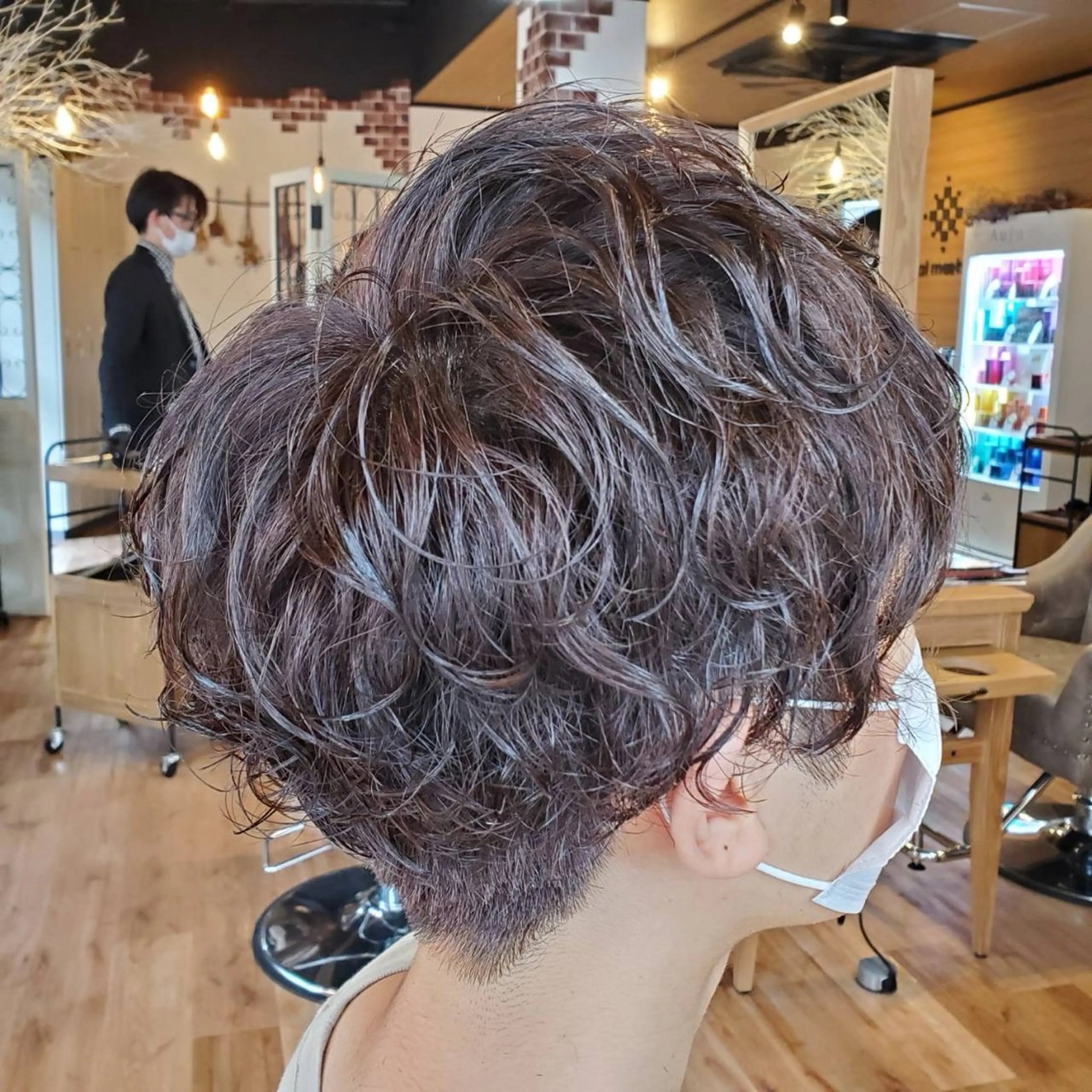 メンズ メンズパーマ 巽 愛夏のヘアスタイル