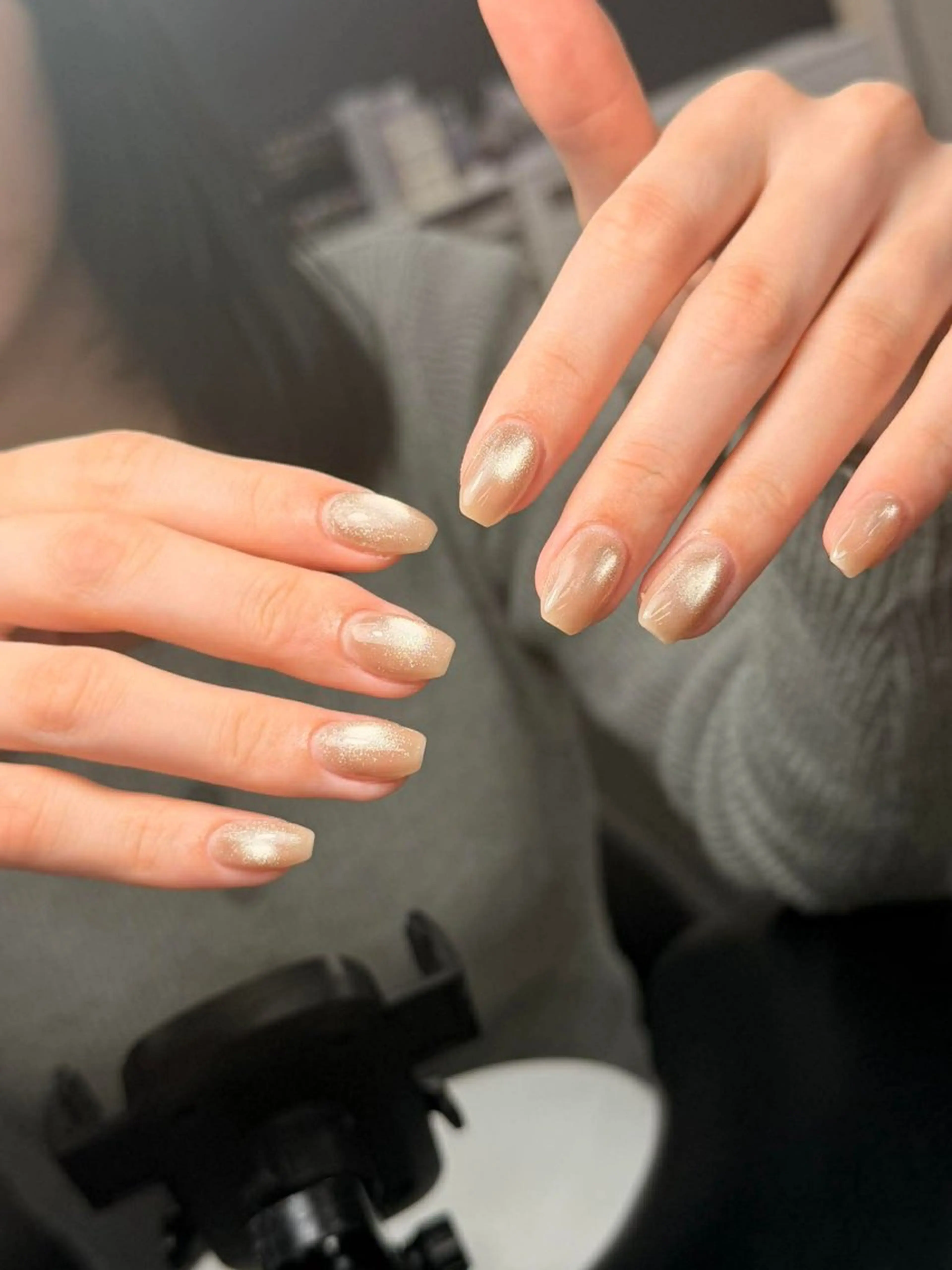 ネイル 韓国ネイル 持ち込み ニュアンスネイル 春ネイル 夏ネイル SORA ANA.CHUOのネイルデザイン