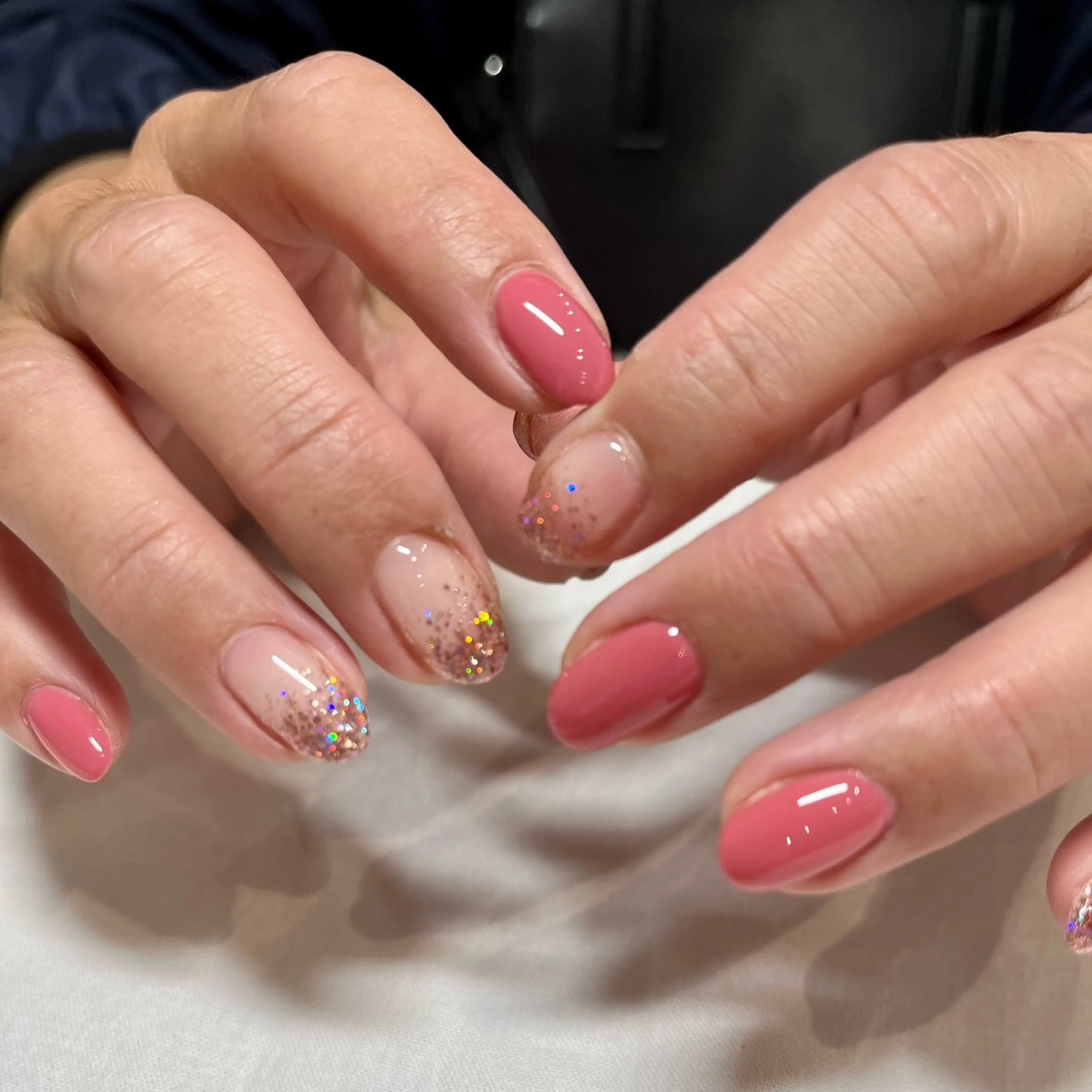 ネイル ラメ(グリッター) ラメグラデーション nail room Hotori.のネイルデザイン