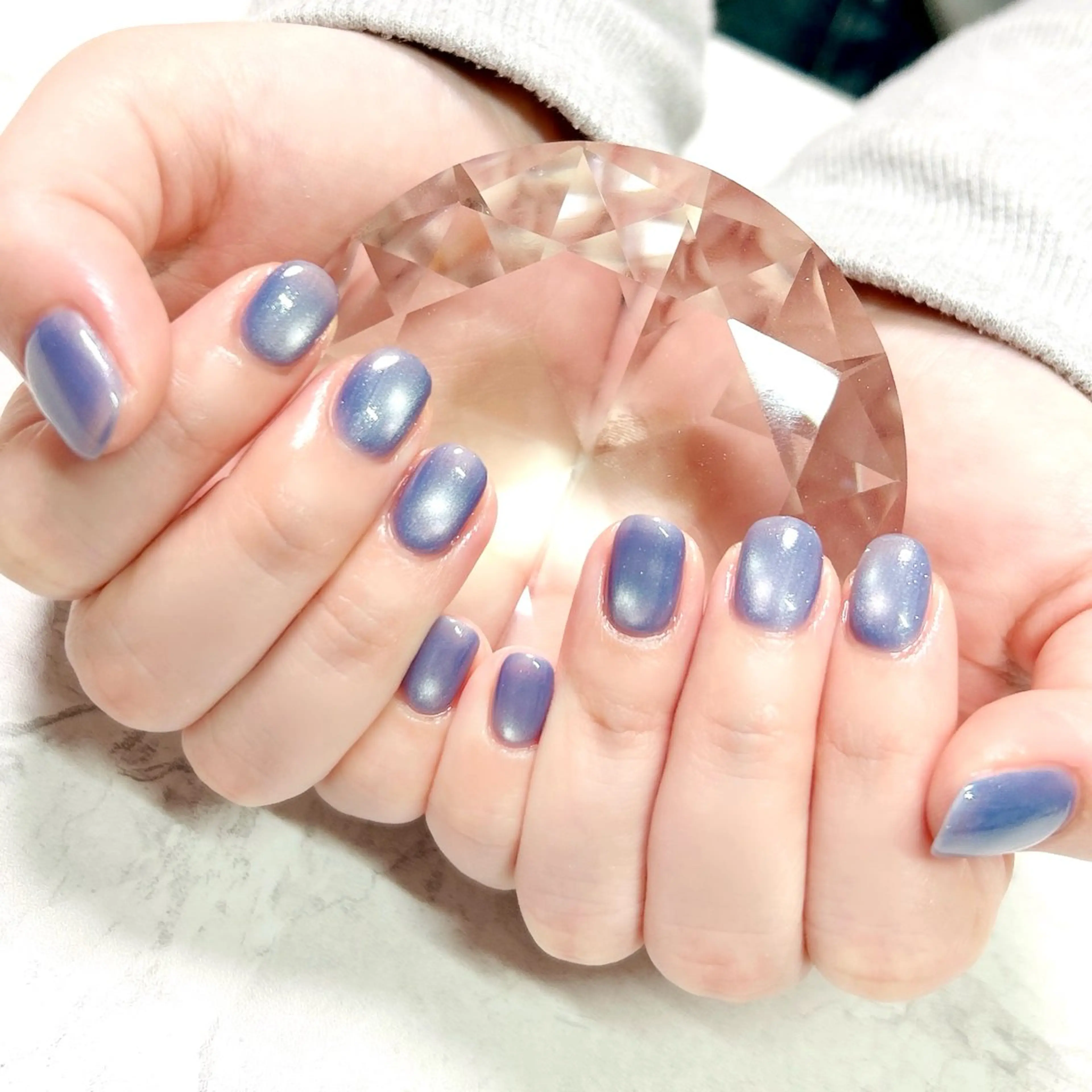 ネイル ジェルネイル マグネットネイル private salon Reiのネイルデザイン