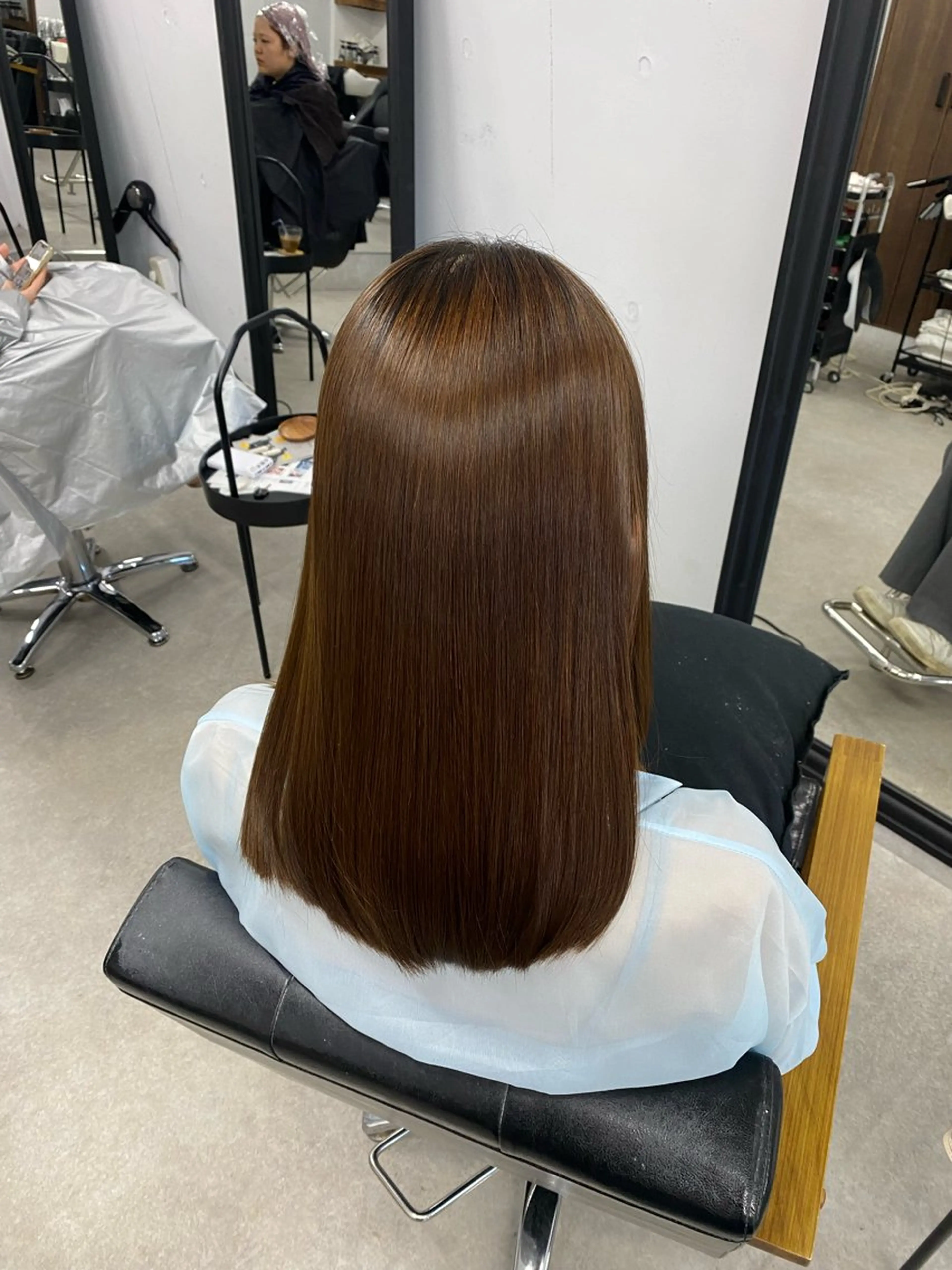 ミディアム 太田 すず香のヘアスタイル