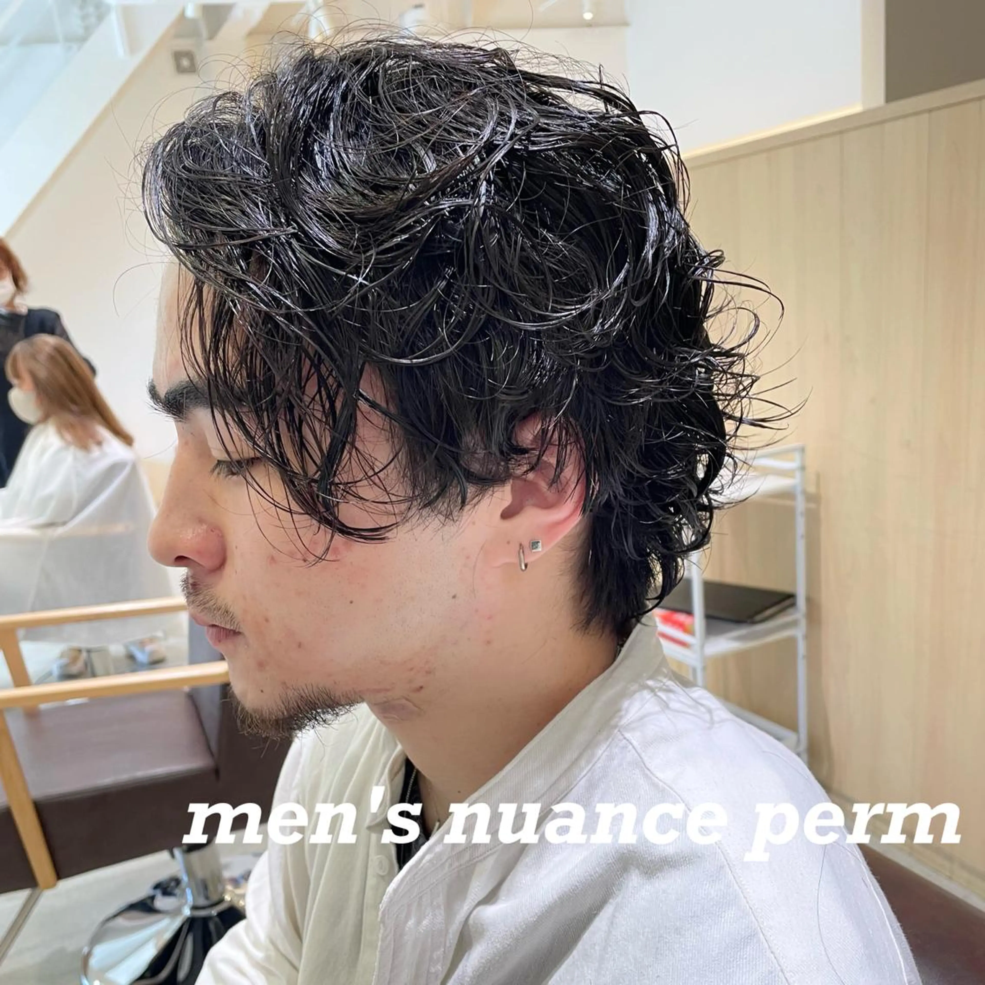 メンズ メンズパーマ 北九州美容室 🕊️わかな✂︎のヘアスタイル