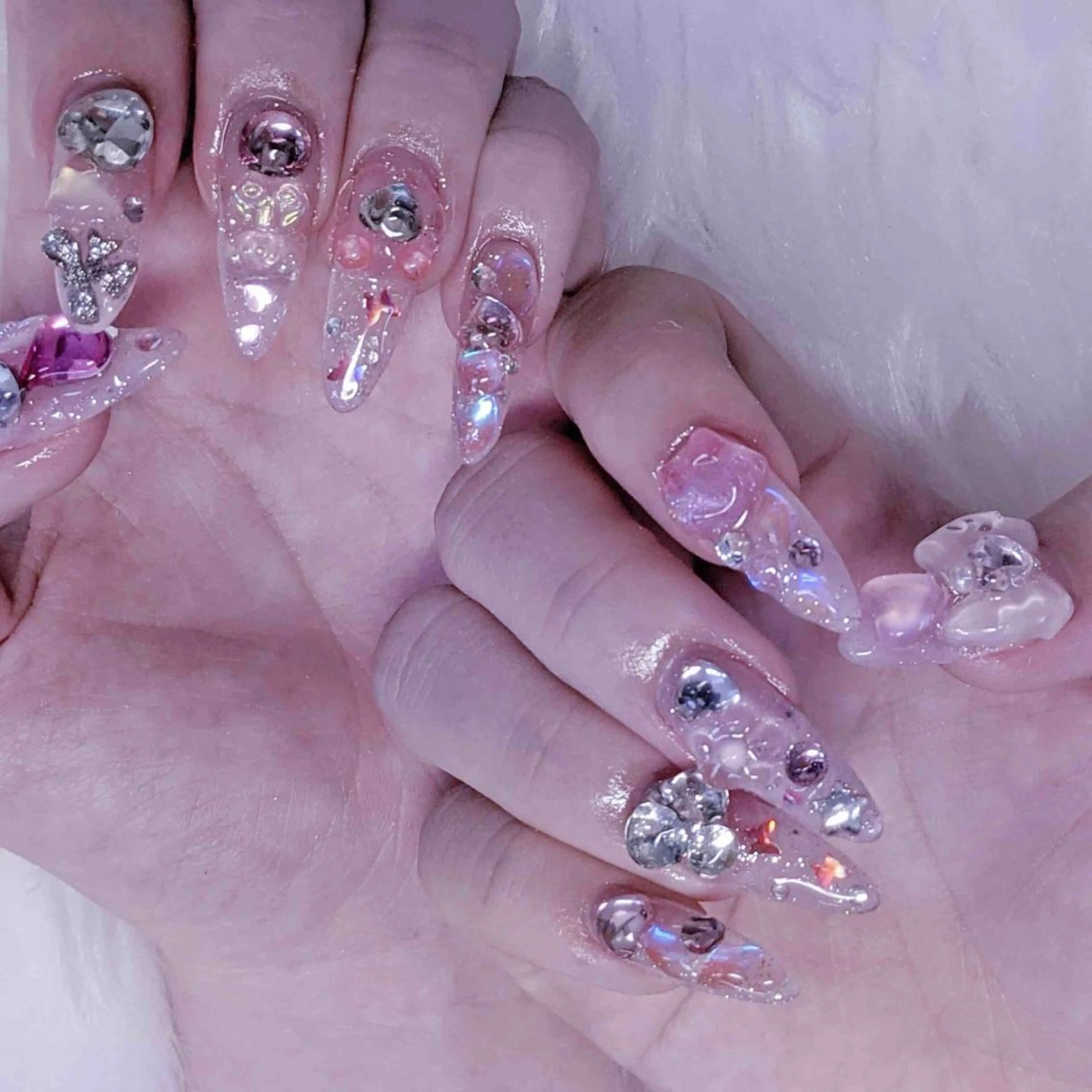 ネイル MoonNail ユリ🌸のネイルデザイン