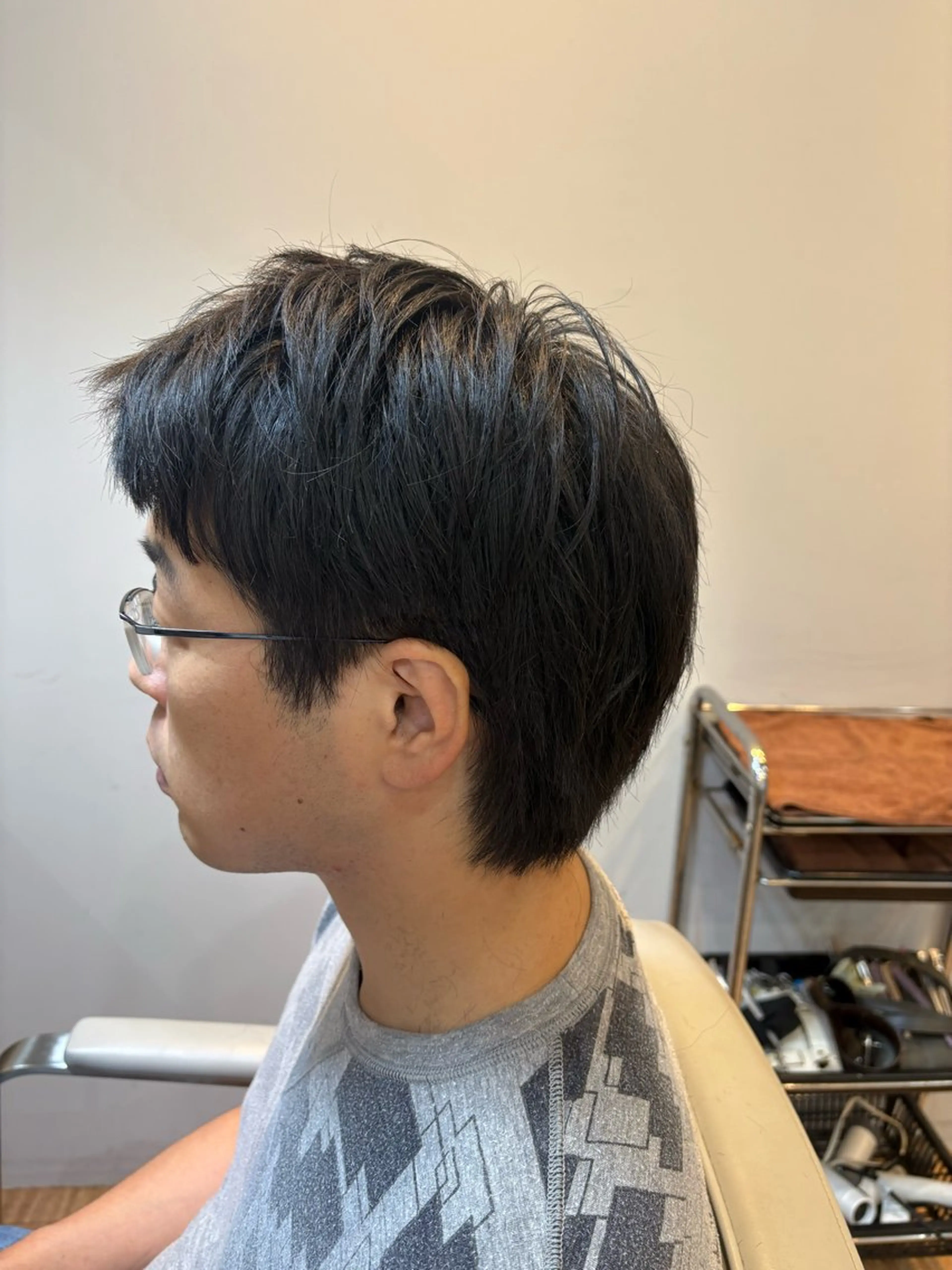 メンズ カット 韓国ヘアー🇰🇷 MIWAのヘアスタイル