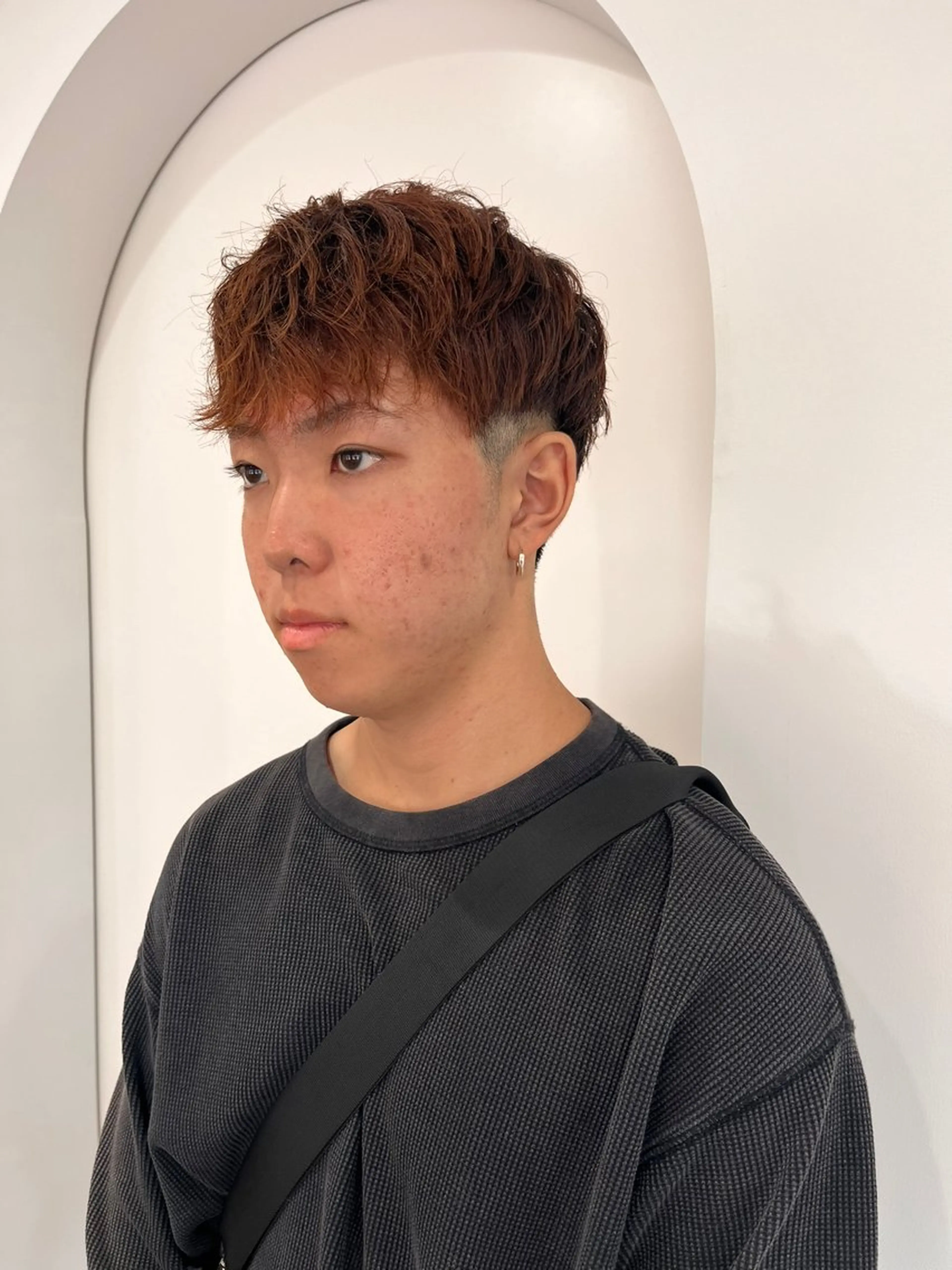 メンズカット＋パーマの写真