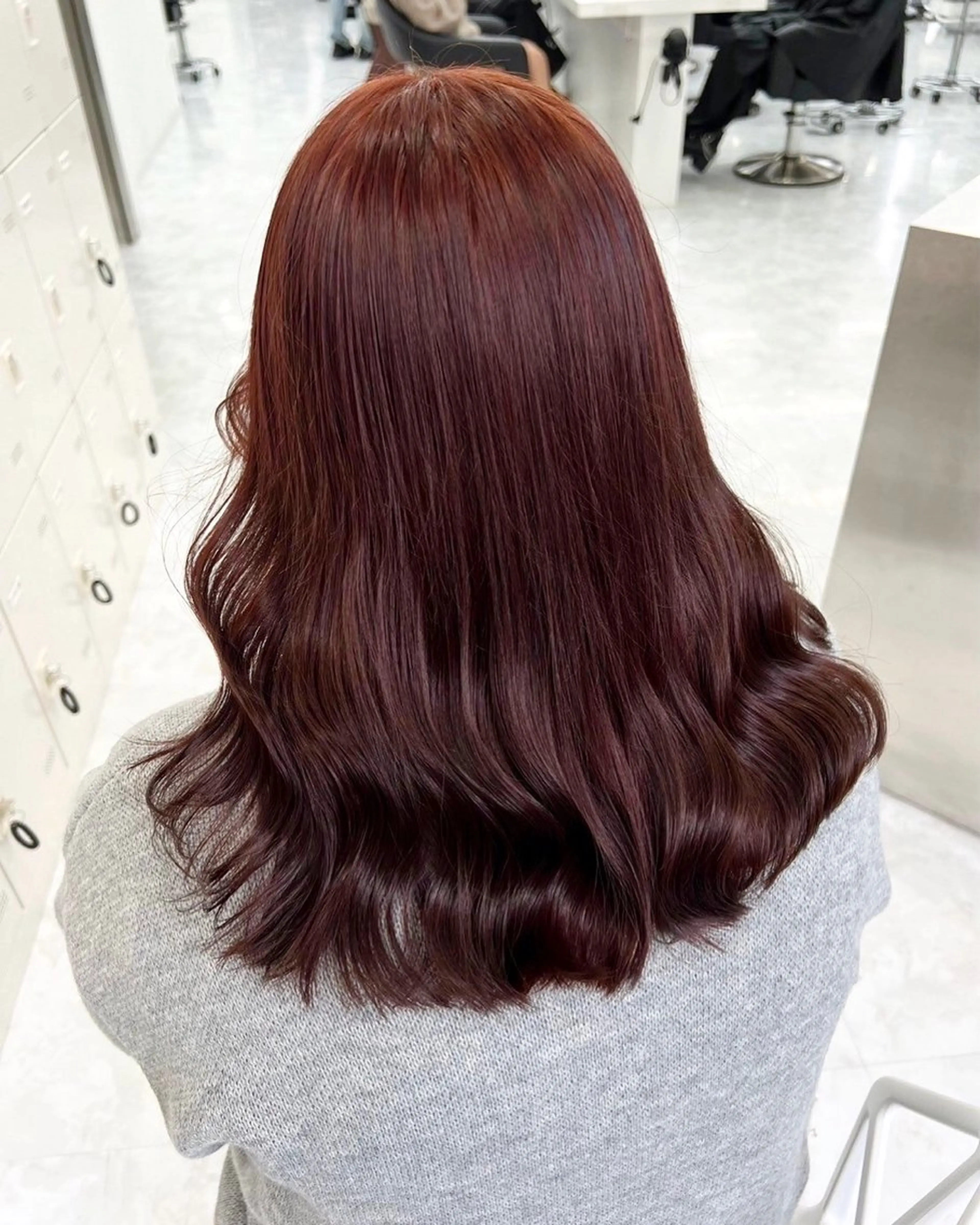 ロング カラー みう/仙台/暖色/ 艶髪/顔周りカット/のヘアスタイル