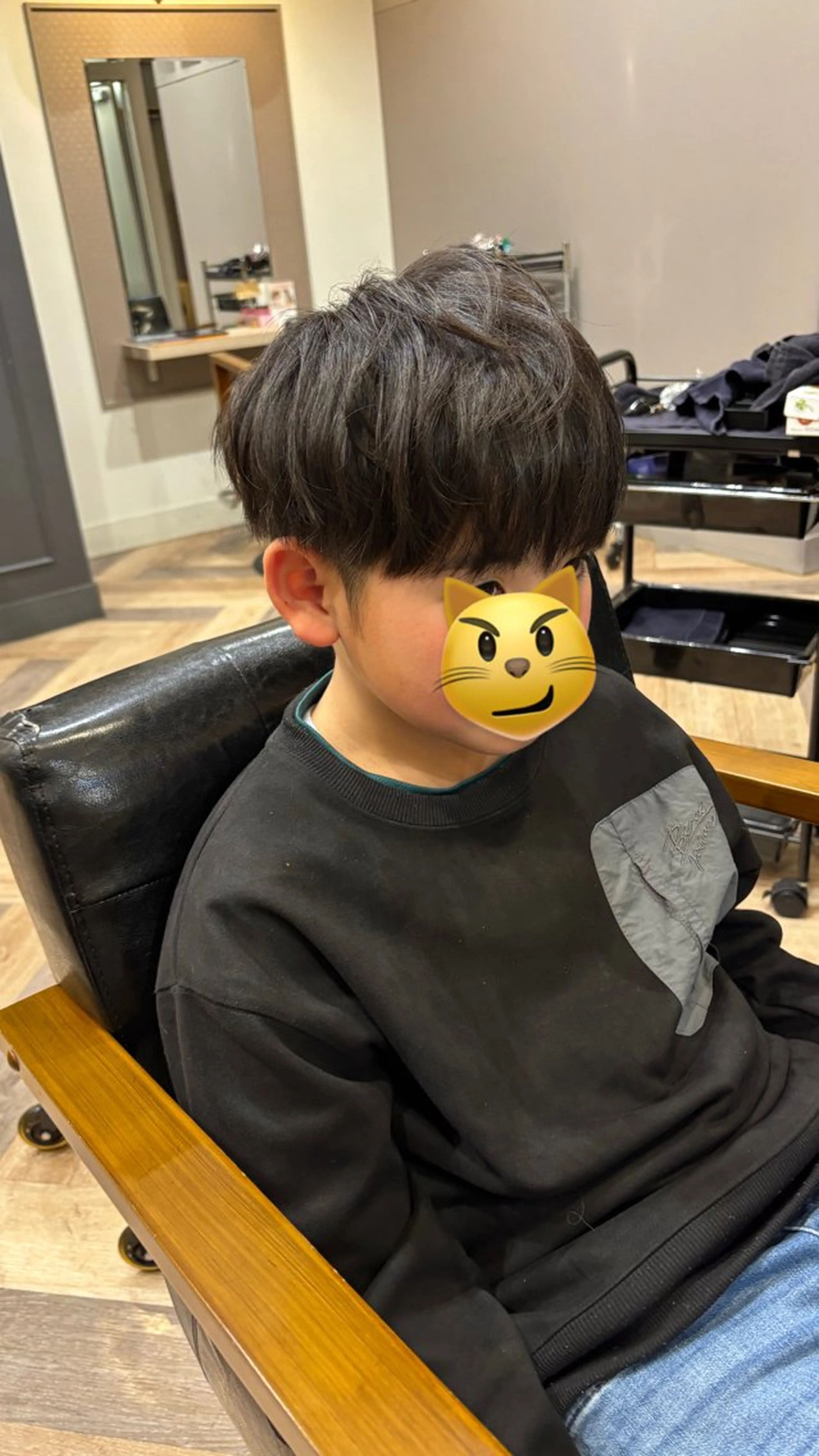 キッズ 大橋 彩香のヘアスタイル