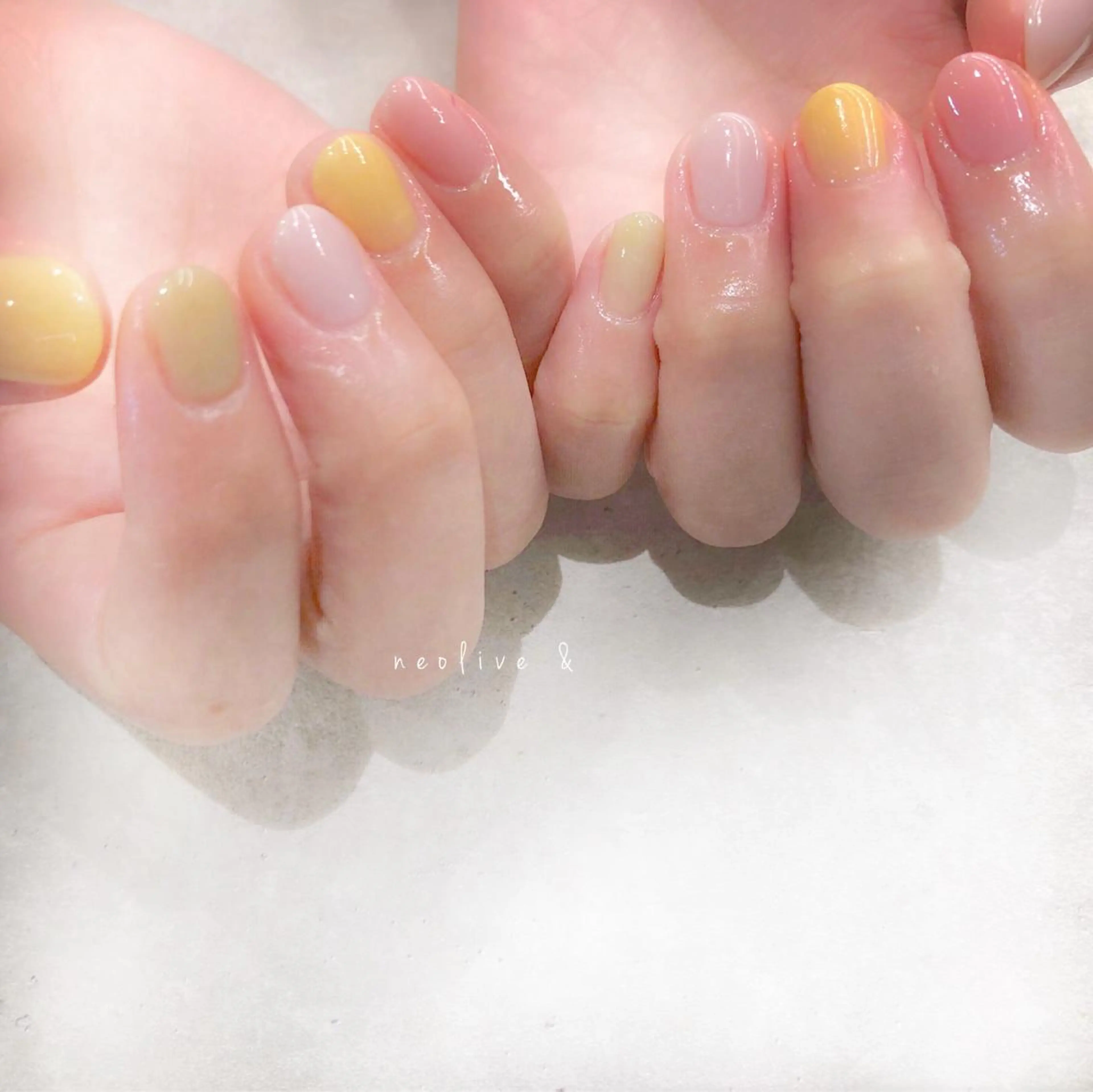 ネイル ハンドネイル Yuriko Omi パラジェル/渋谷のネイルデザイン